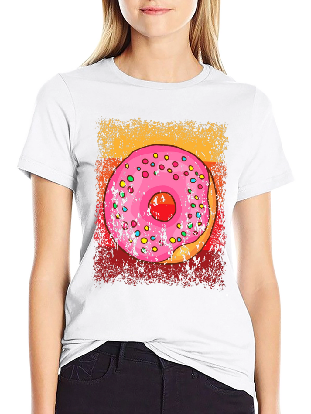 Donut T-Shirt - Sweet Treat Graphic Tee
