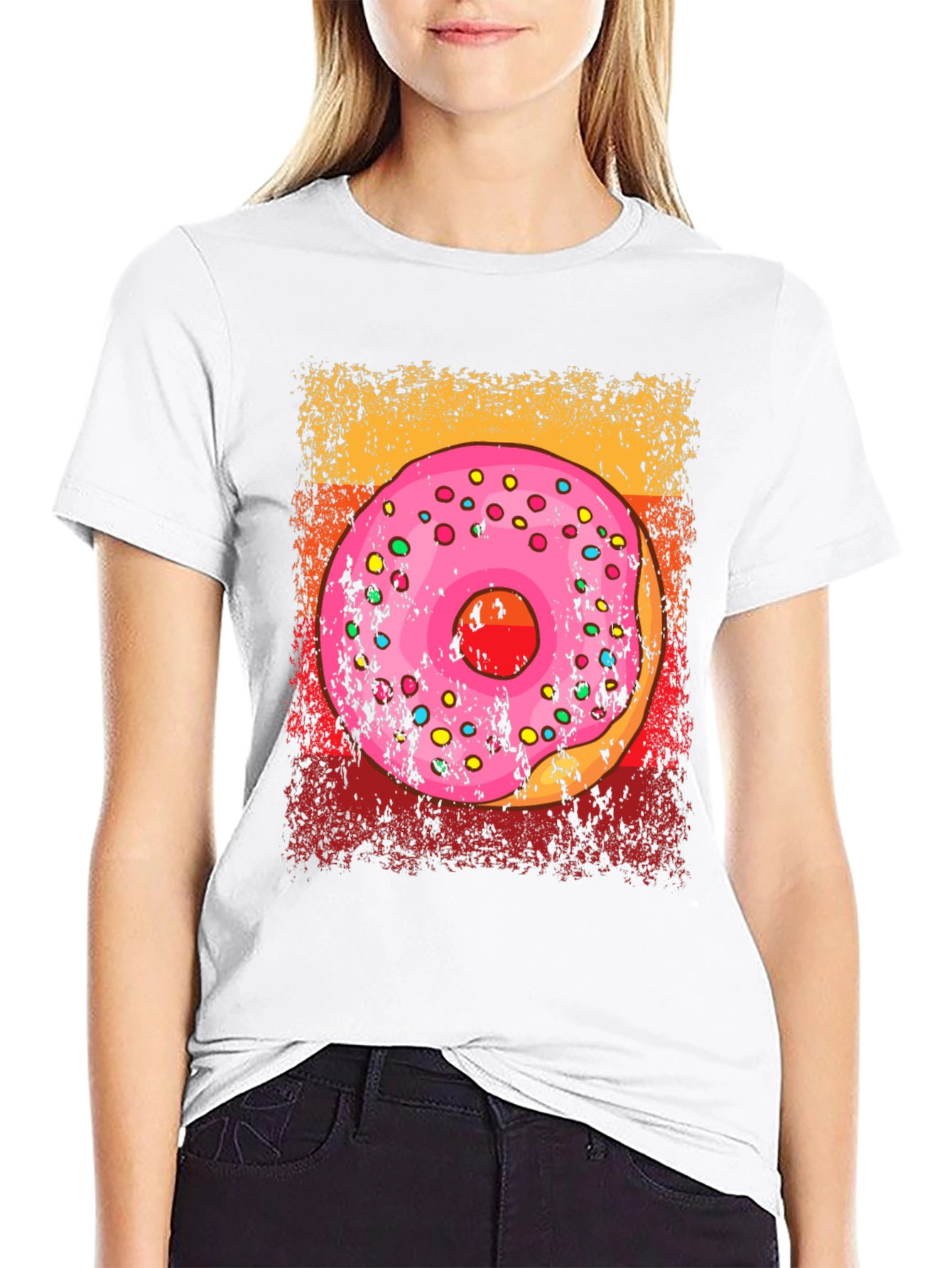 Donut T-Shirt - Sweet Treat Graphic Tee