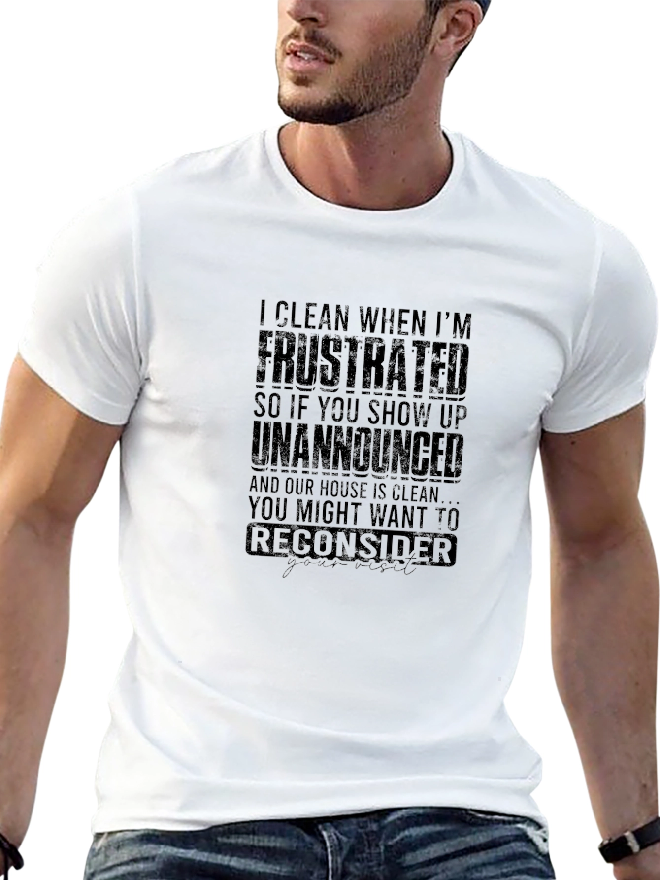 Frustrated Cleaner T-Shirt - Funny Housekeeping Tee
