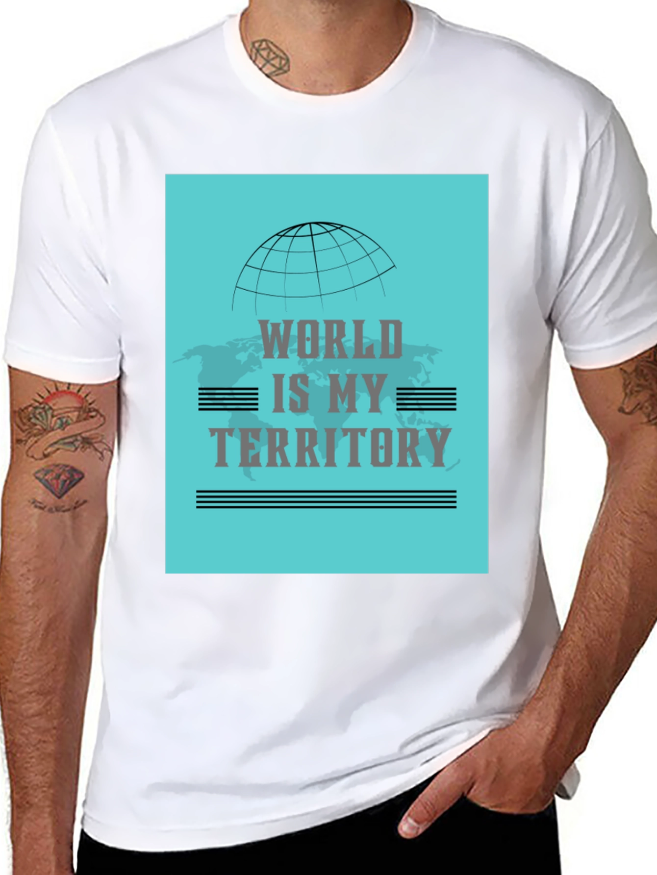 World Is My Territory Graphic Tee