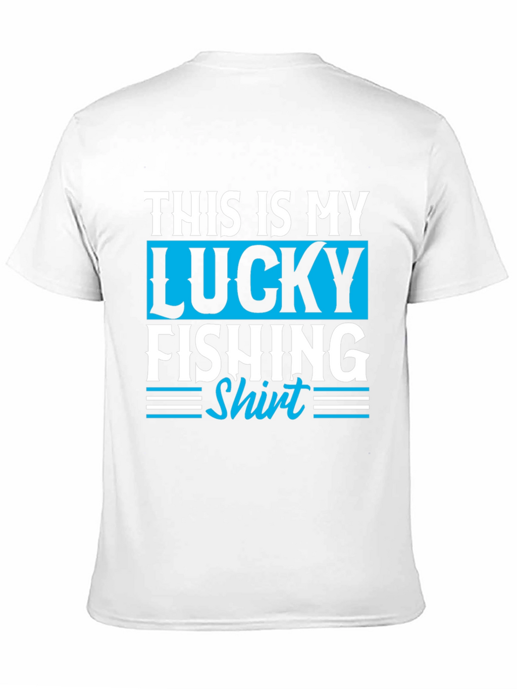 Lucky Fishing Shirt - Mens Graphic Tee