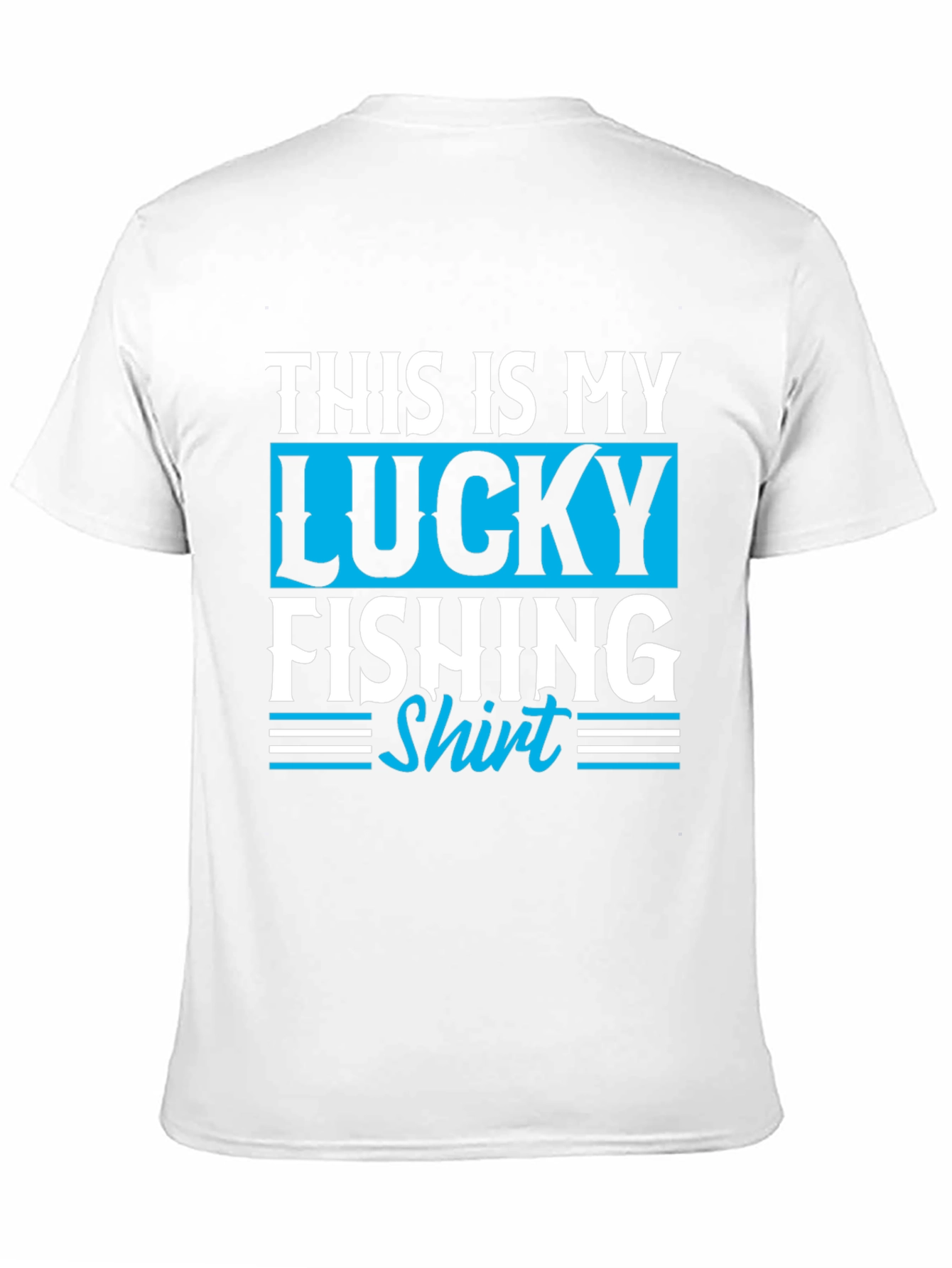 Lucky Fishing Shirt - Mens Graphic Tee