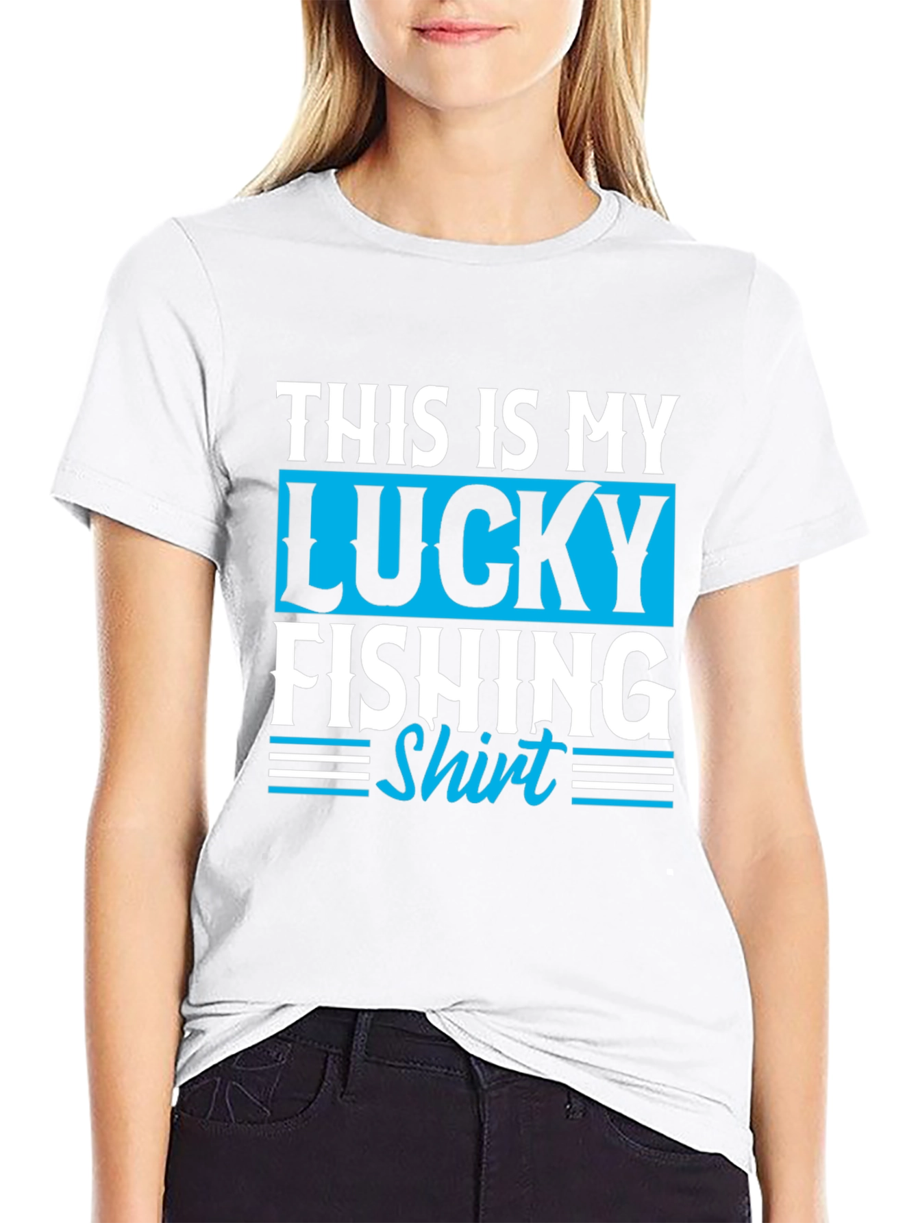 Lucky Fishing Shirt - Mens Graphic Tee