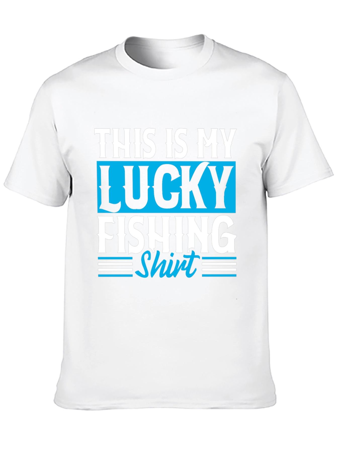 Lucky Fishing Shirt - Mens Graphic Tee