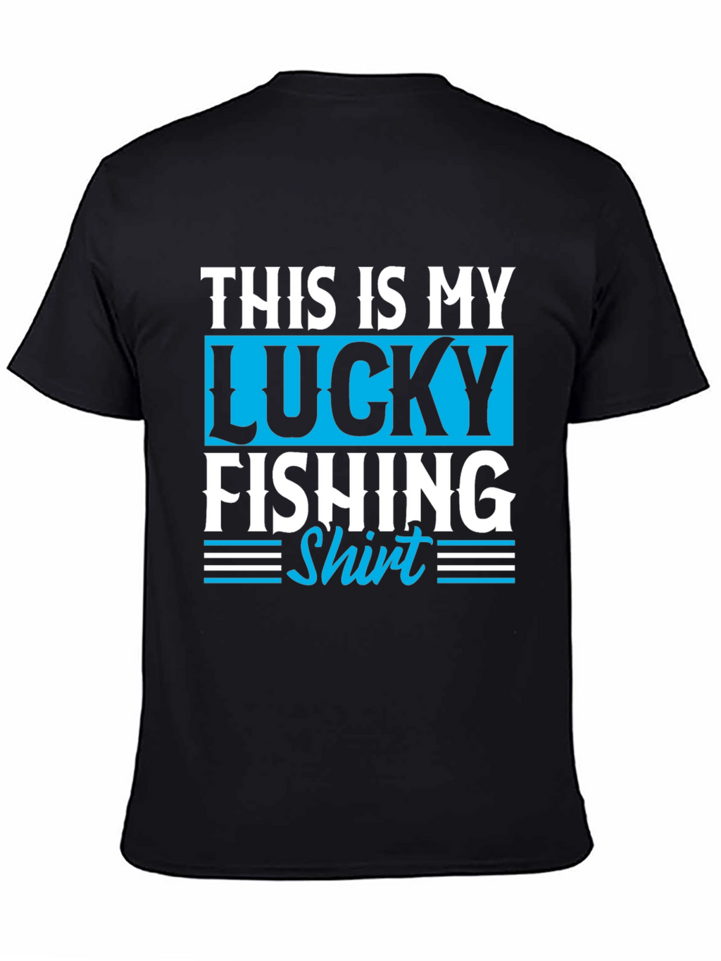 Lucky Fishing Shirt - Mens Graphic Tee