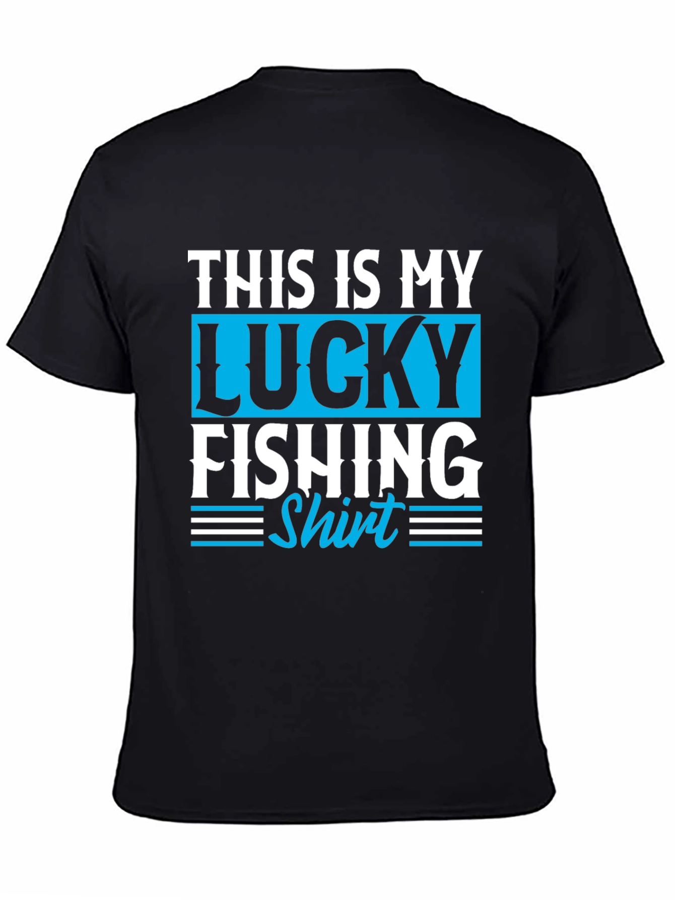 Lucky Fishing Shirt - Mens Graphic Tee