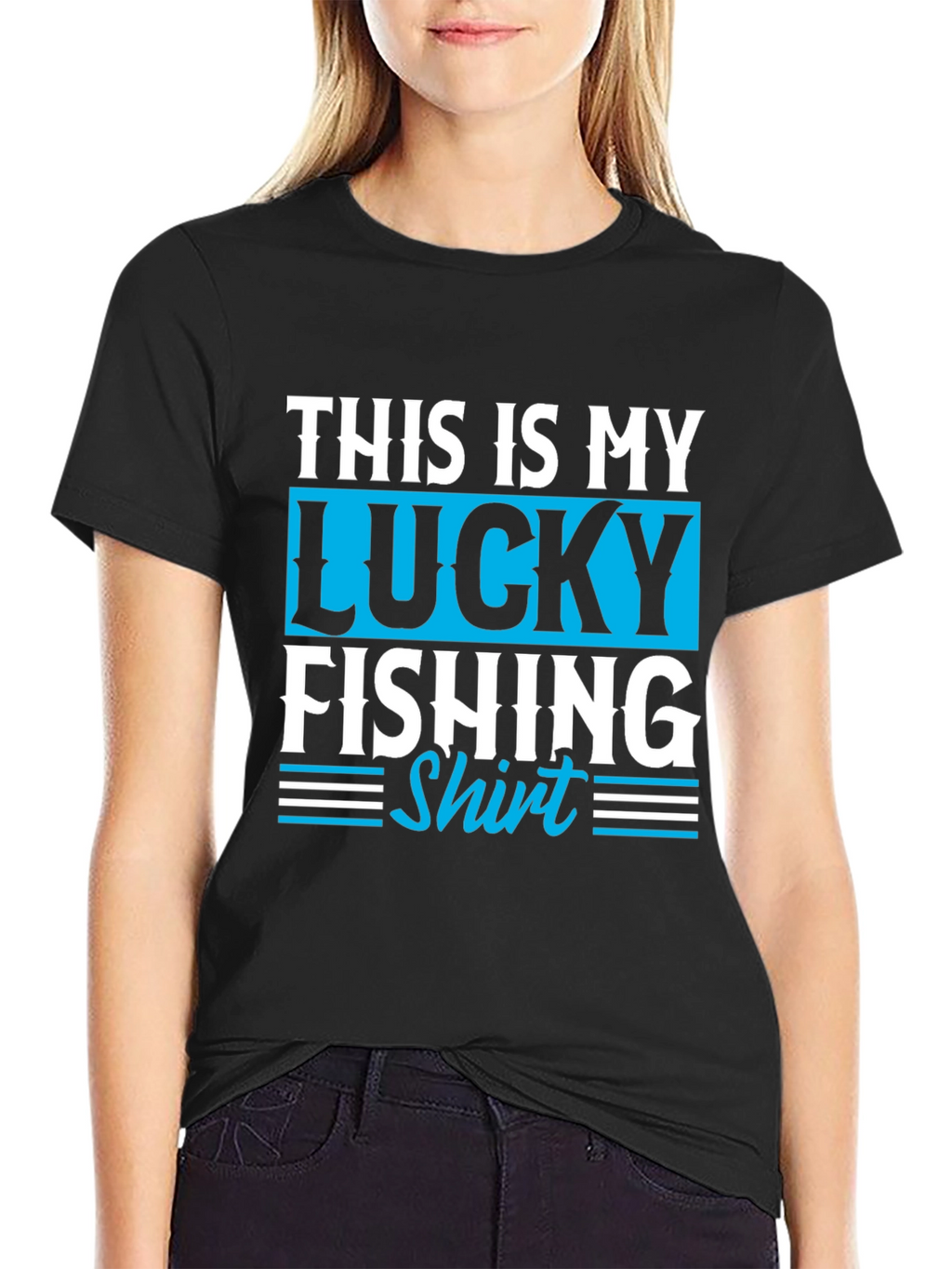 Lucky Fishing Shirt - Mens Graphic Tee