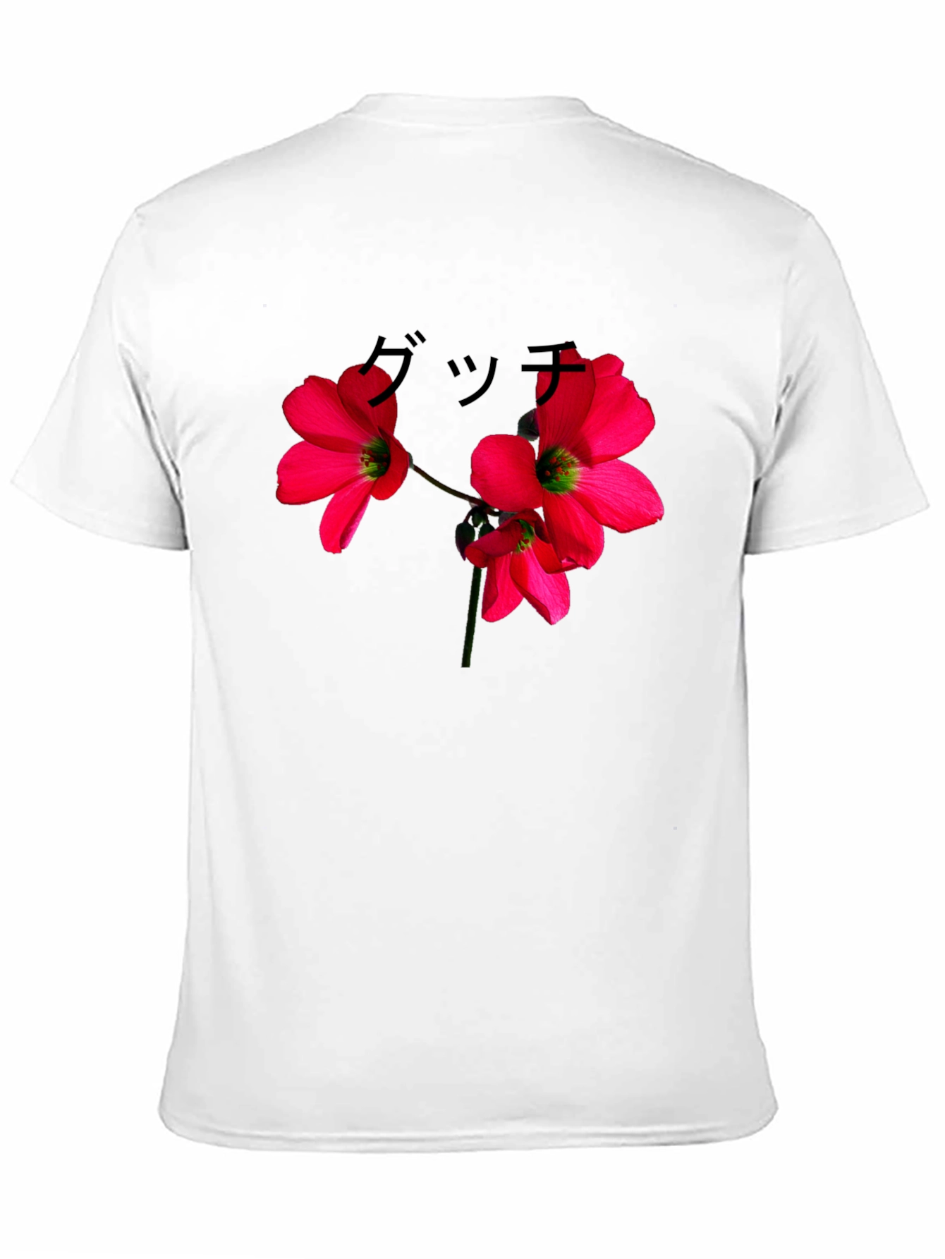 Floral Graphic Black T-Shirt - Urban Style