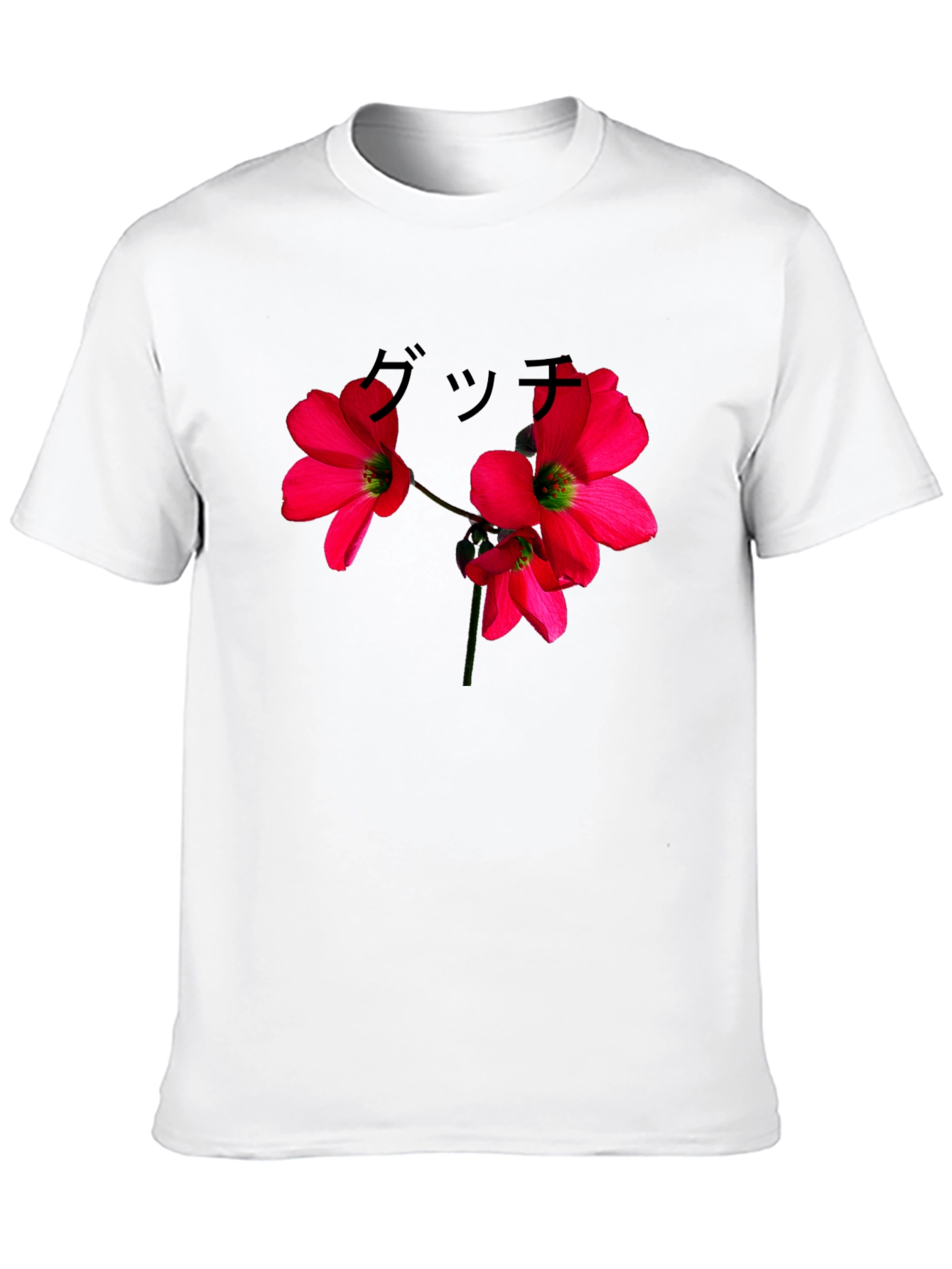 Floral Graphic Black T-Shirt - Urban Style