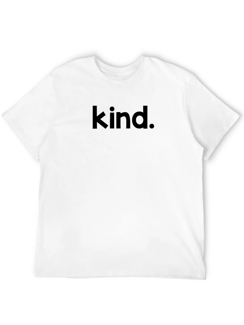 Kind T-Shirt - Black Minimalist Design