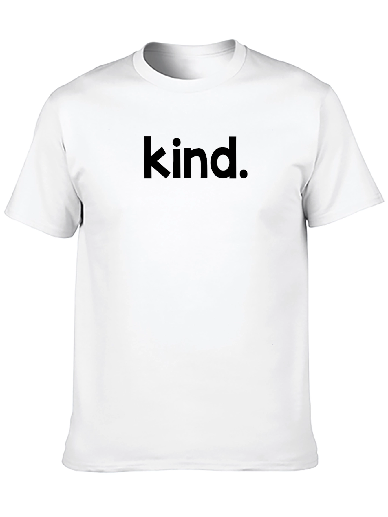 Kind T-Shirt - Black Minimalist Design