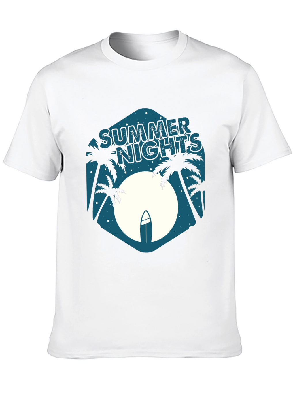 Summer Nights Graphic Tee - Beach Vibes