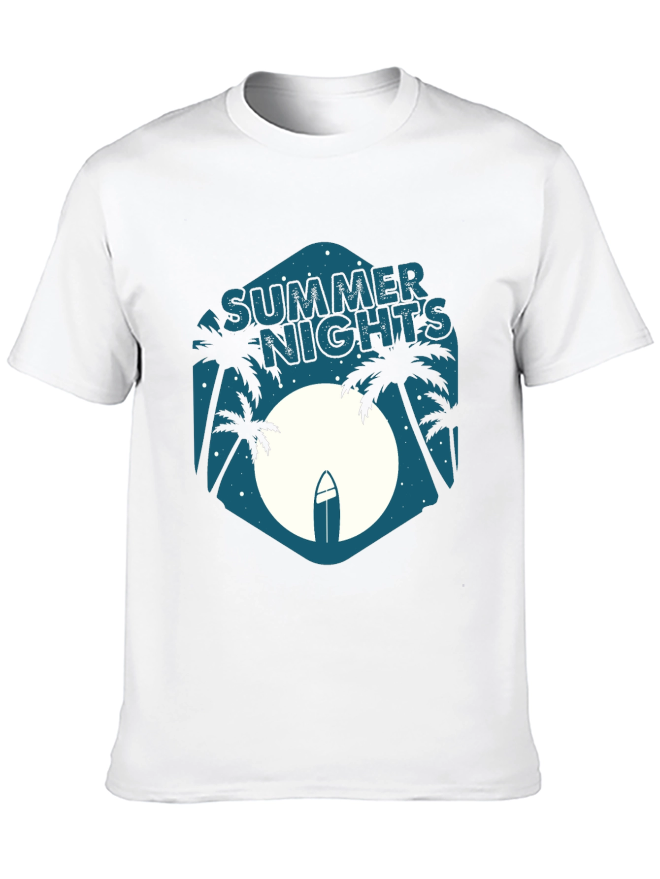 Summer Nights Graphic Tee - Beach Vibes