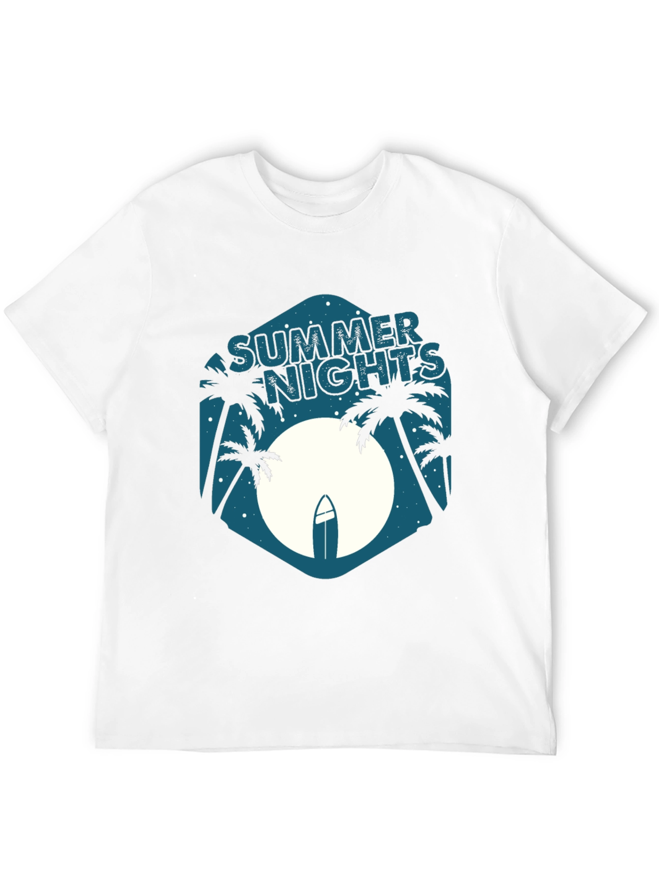 Summer Nights Graphic Tee - Beach Vibes