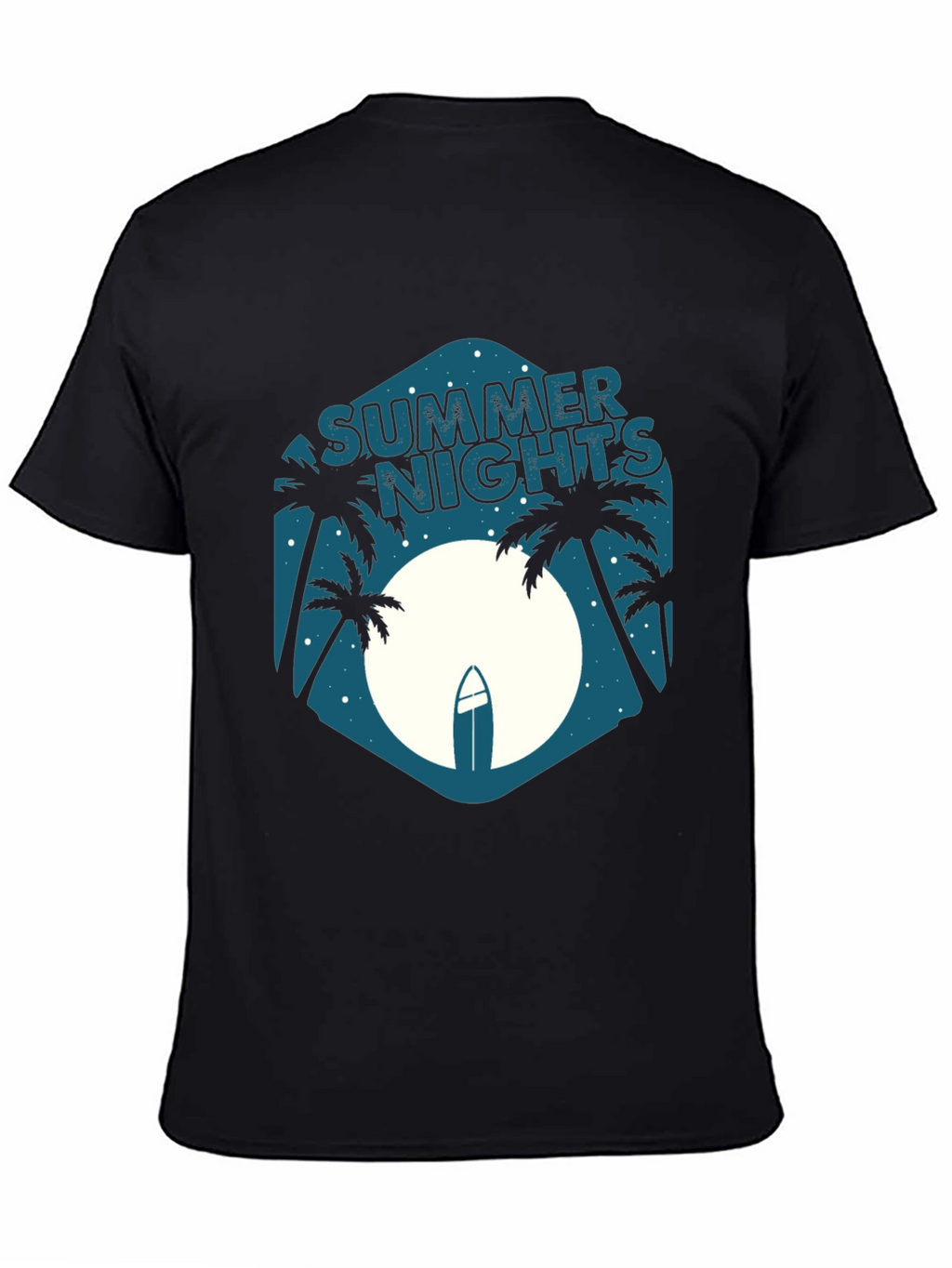 Summer Nights Graphic Tee - Beach Vibes
