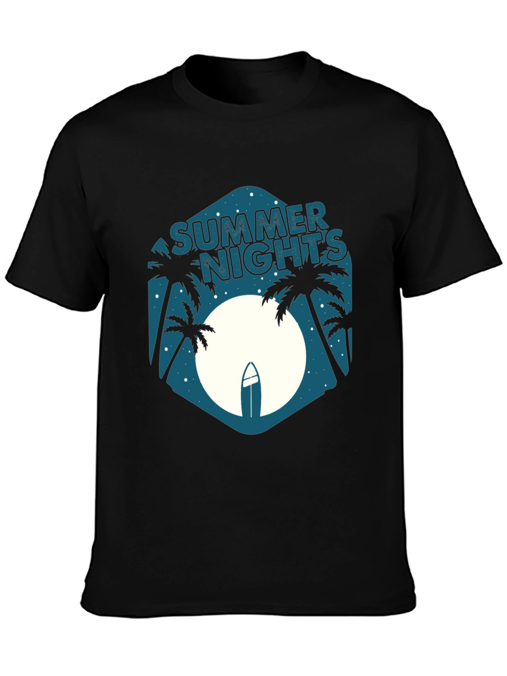 Summer Nights Graphic Tee - Beach Vibes