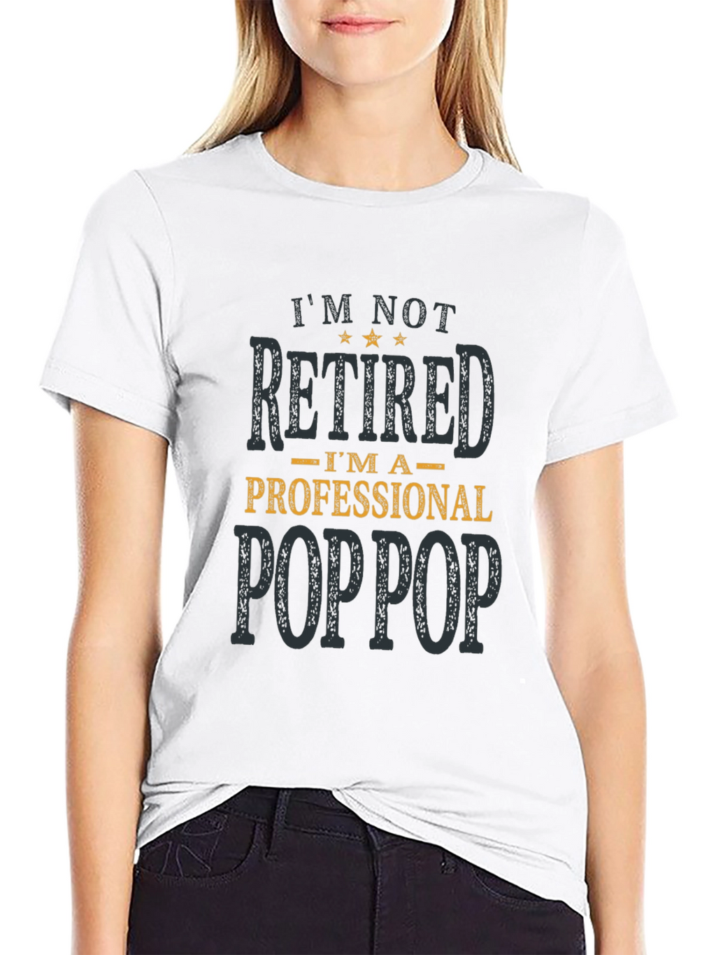 Professional Poppop T-Shirt - Funny Grandpa Tee