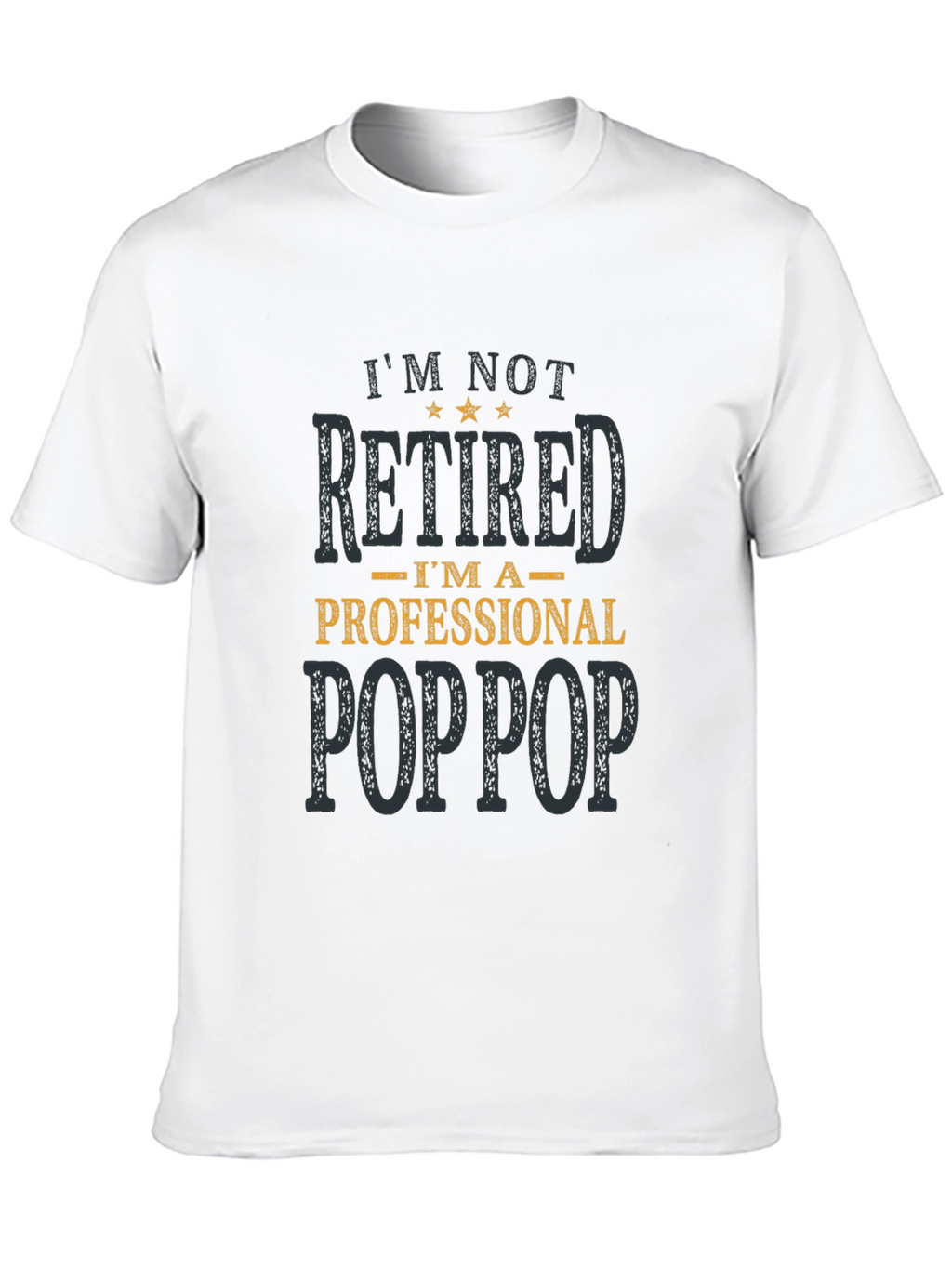 Professional Poppop T-Shirt - Funny Grandpa Tee