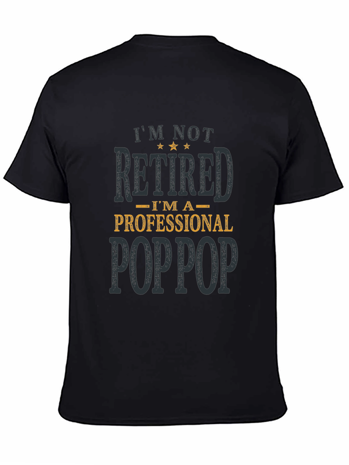 Professional Poppop T-Shirt - Funny Grandpa Tee