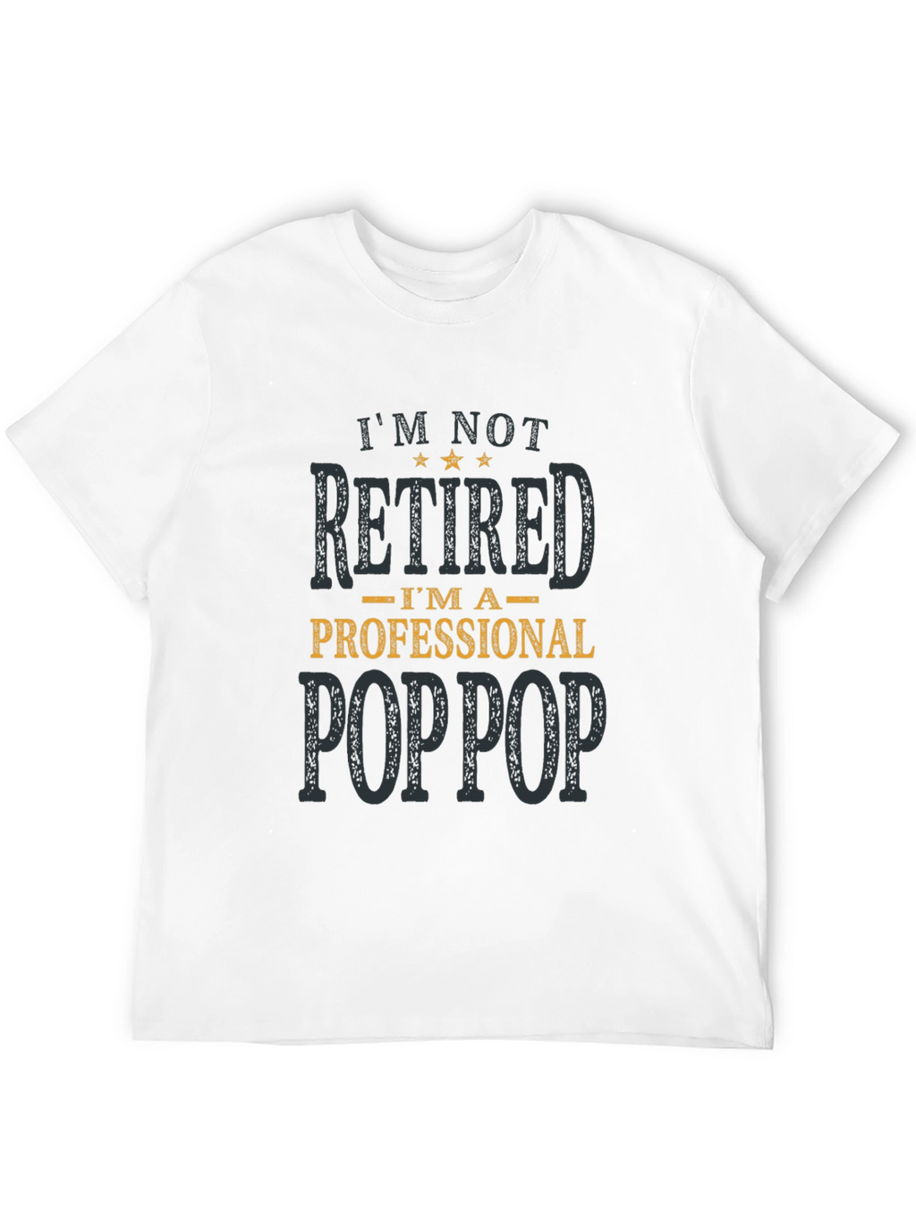 Professional Poppop T-Shirt - Funny Grandpa Tee
