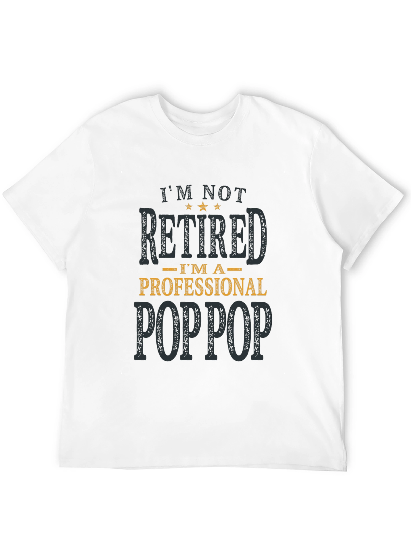 Professional Poppop T-Shirt - Funny Grandpa Tee