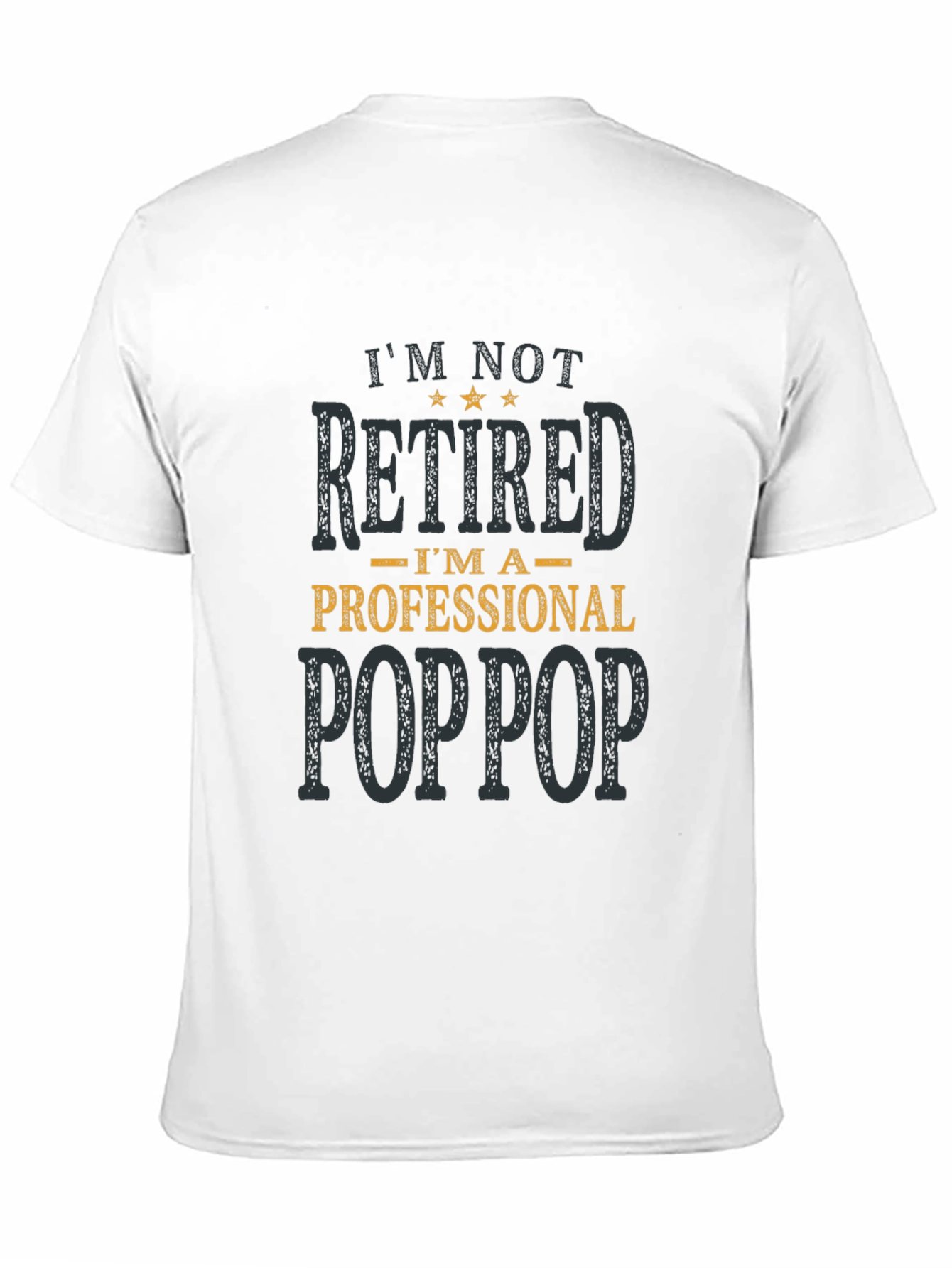 Professional Poppop T-Shirt - Funny Grandpa Tee
