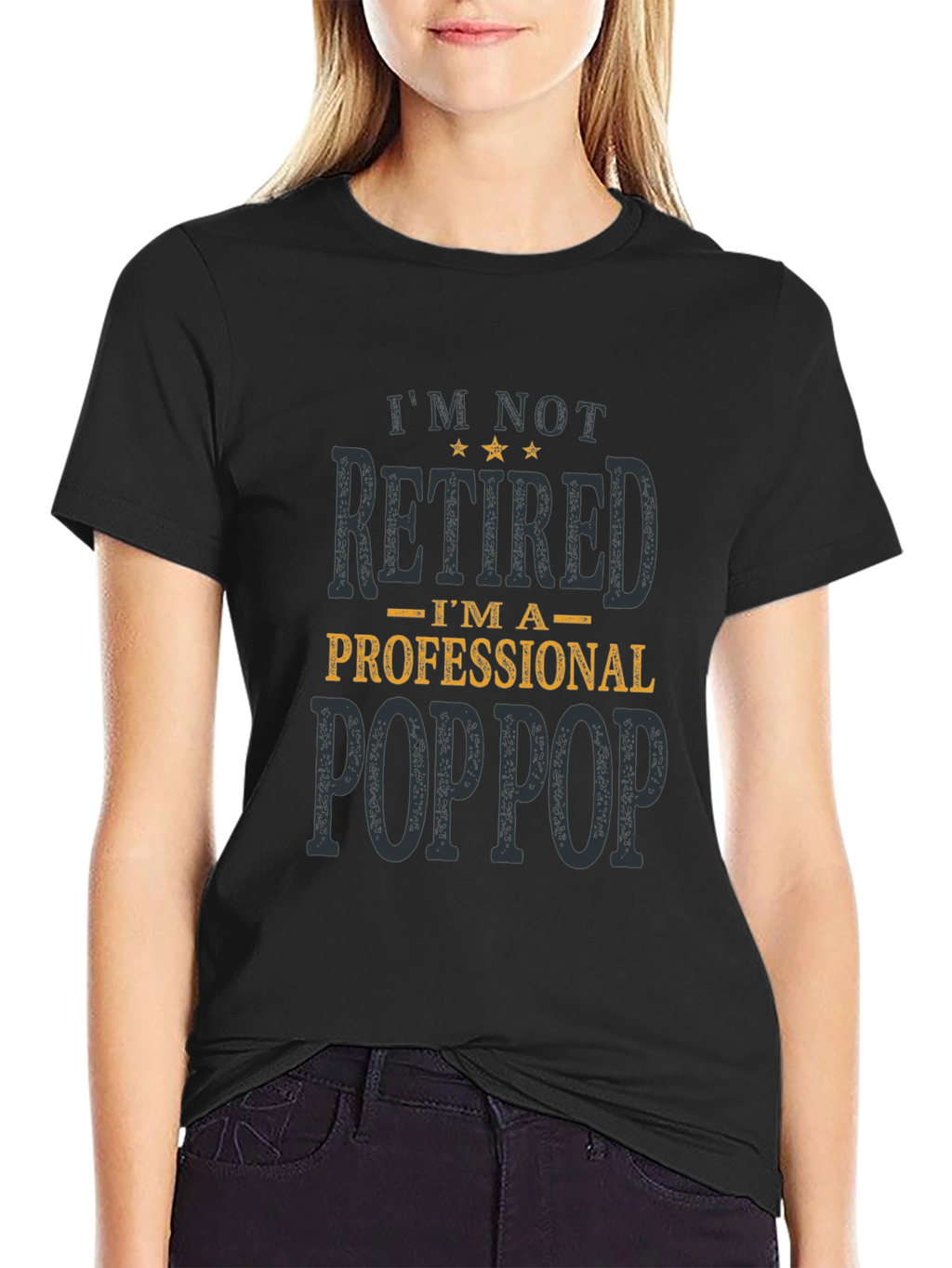 Professional Poppop T-Shirt - Funny Grandpa Tee