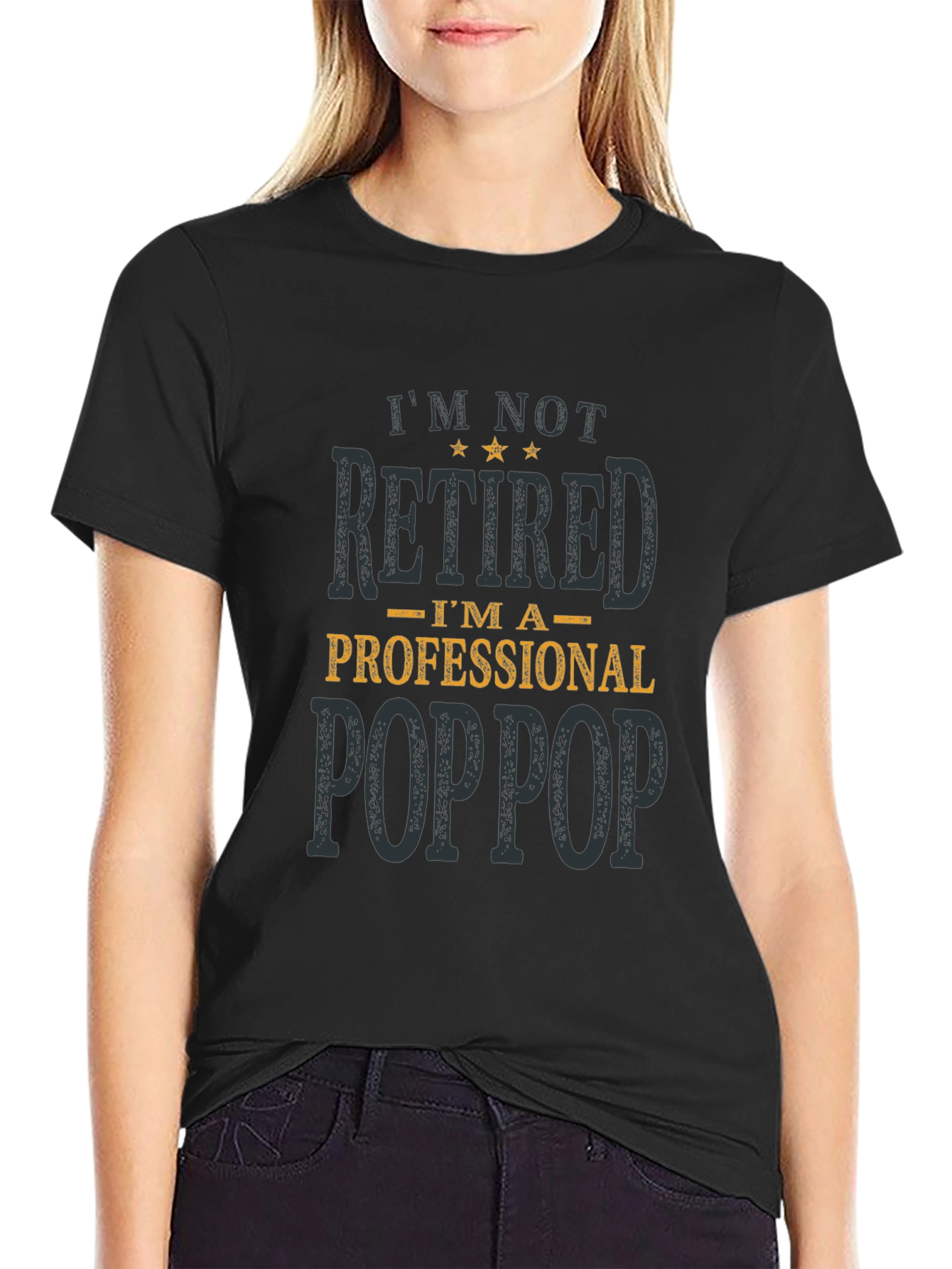 Professional Poppop T-Shirt - Funny Grandpa Tee