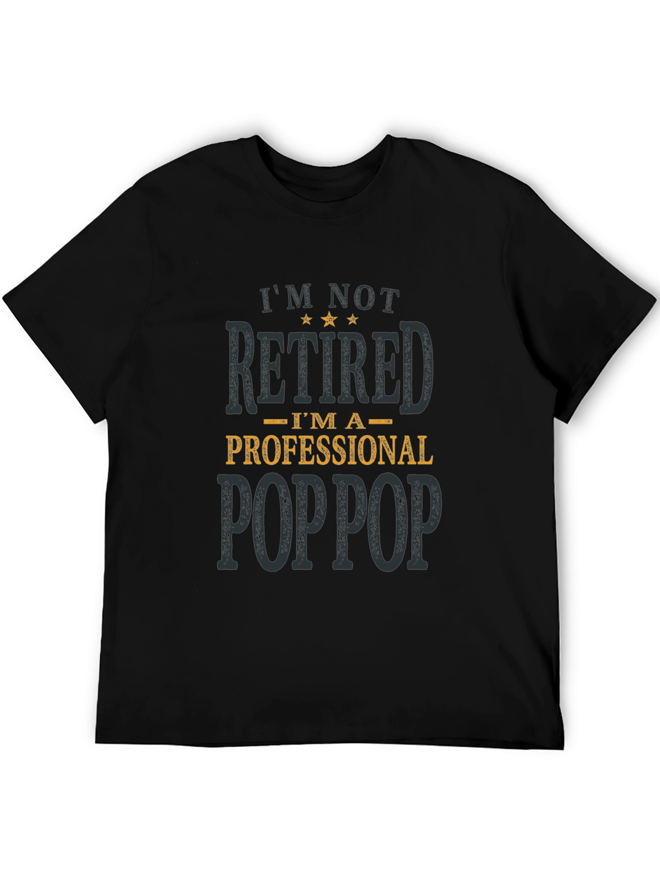 Professional Poppop T-Shirt - Funny Grandpa Tee