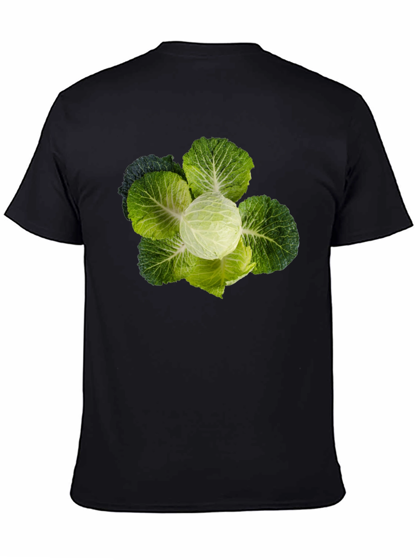 Cabbage Head Graphic Tee - Quirky Food Lovers T-Shirt