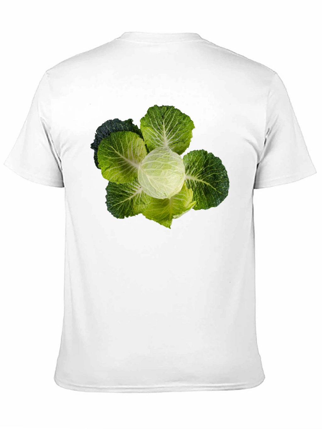 Cabbage Head Graphic Tee - Quirky Food Lovers T-Shirt