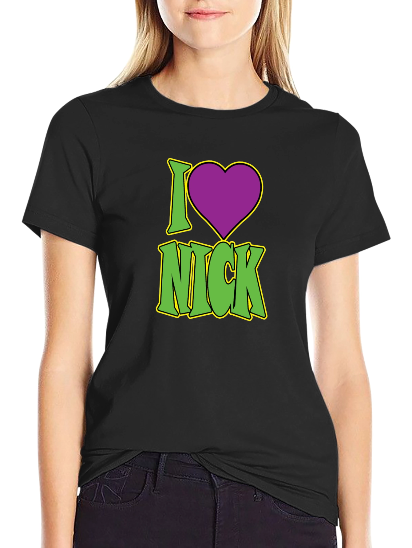 I Heart Nick - Graphic Novelty T-Shirt