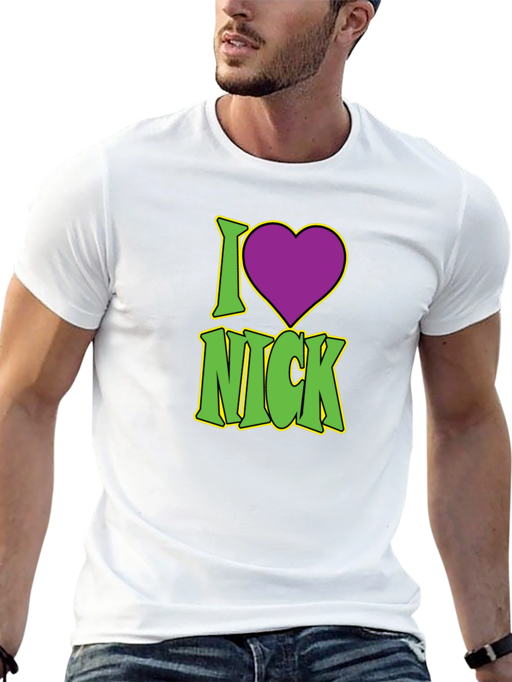 I Heart Nick - Graphic Novelty T-Shirt