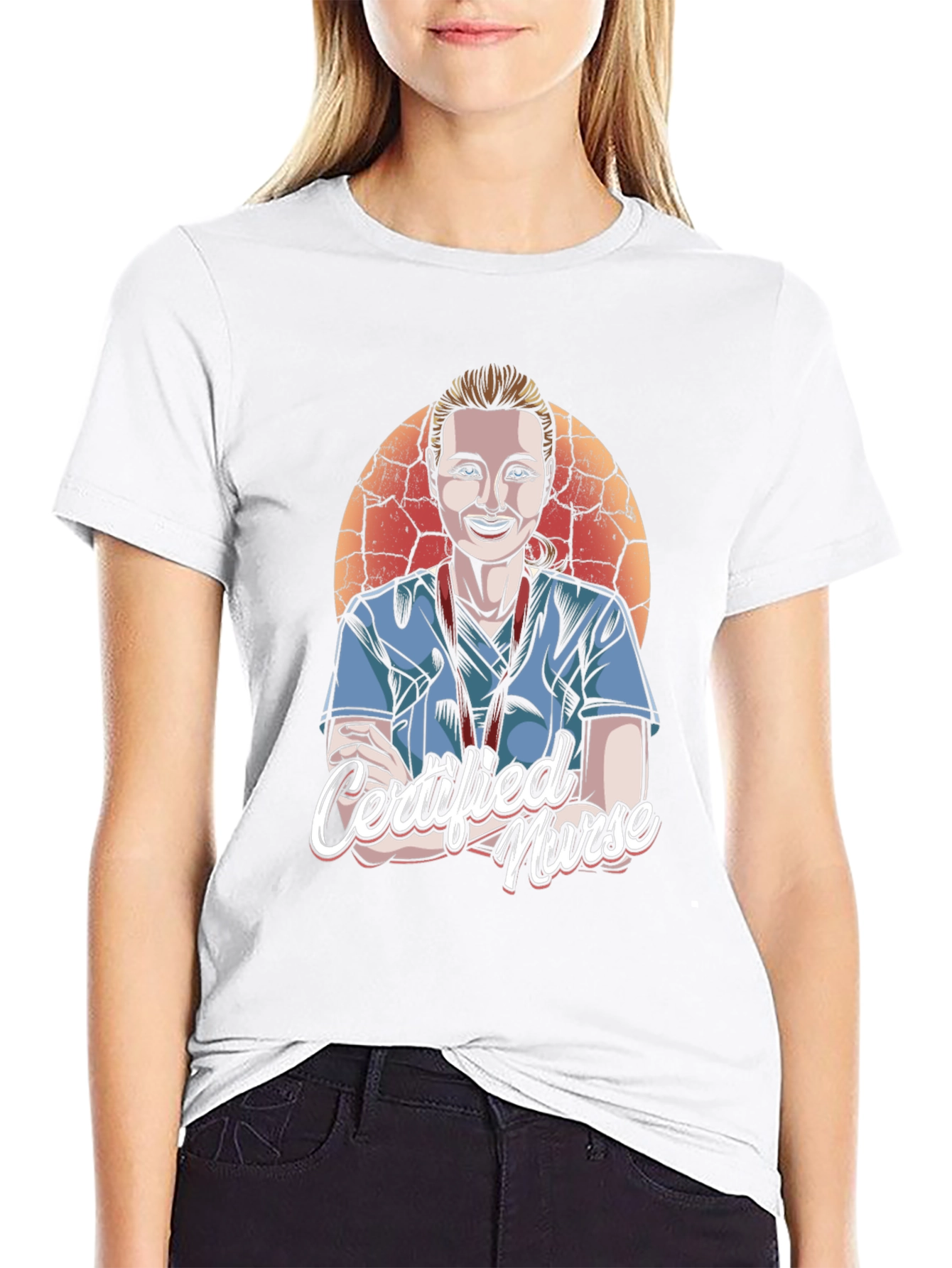 Certified Nurse Graphic T-Shirt | Unisex Crew Neck