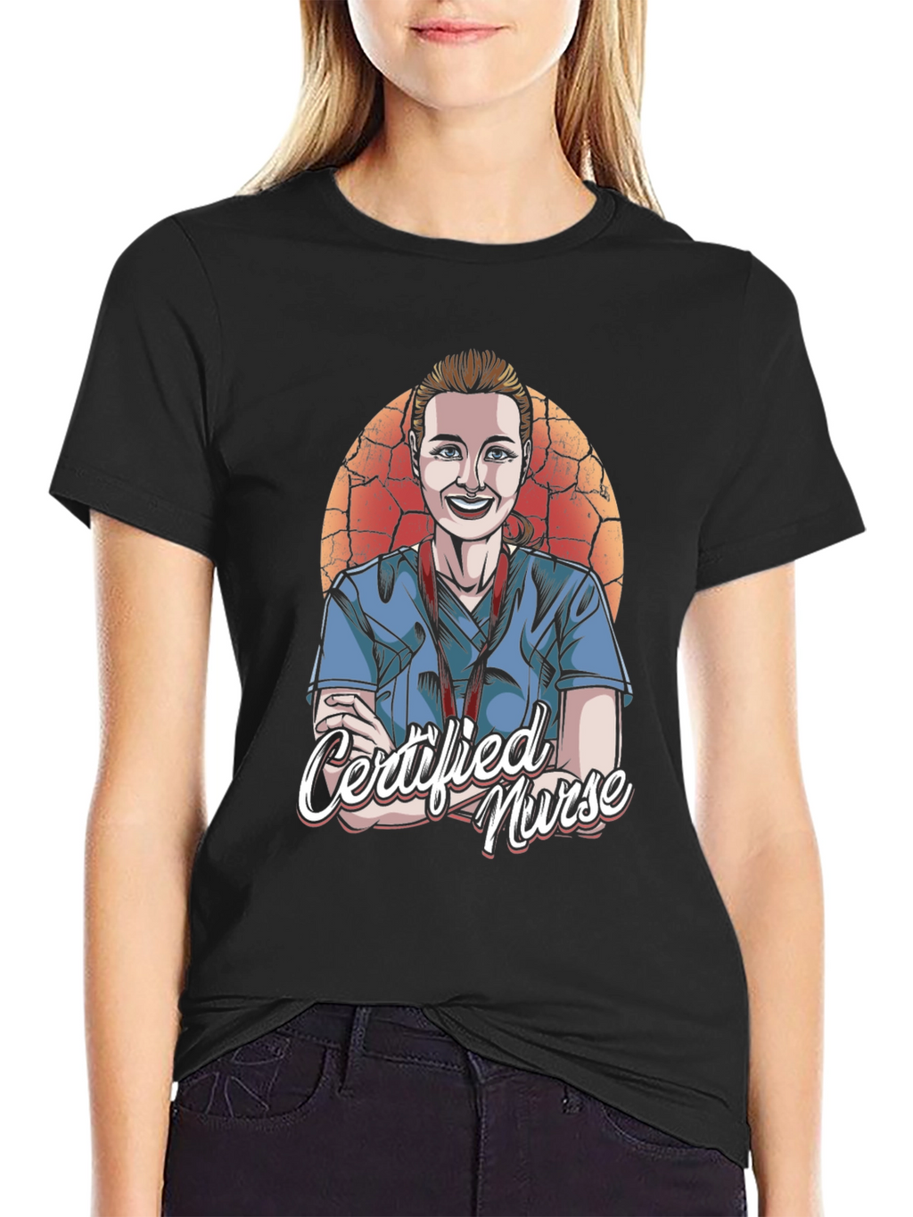 Certified Nurse Graphic T-Shirt | Unisex Crew Neck