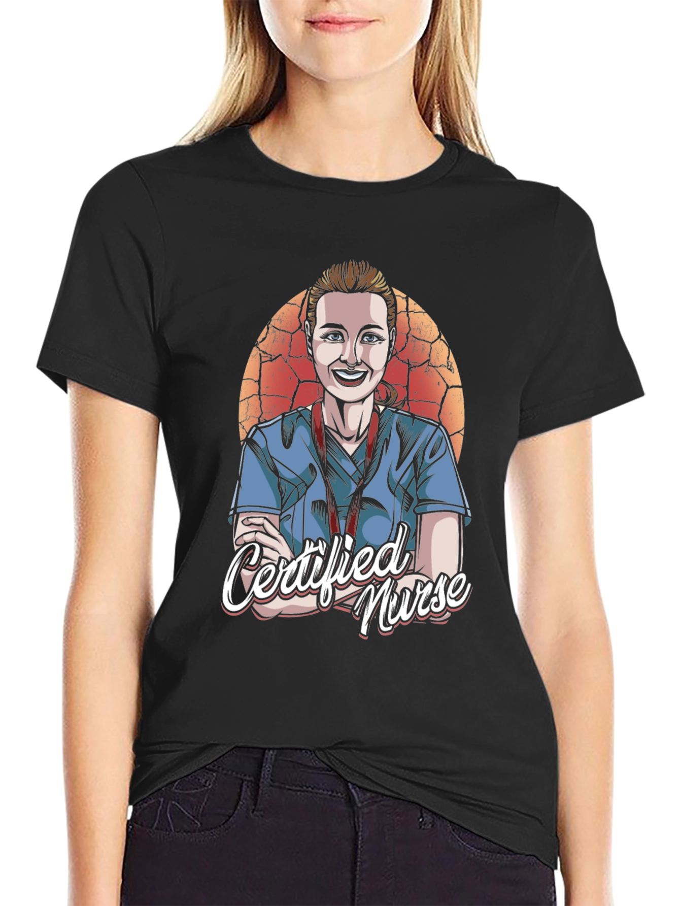 Certified Nurse Graphic T-Shirt | Unisex Crew Neck