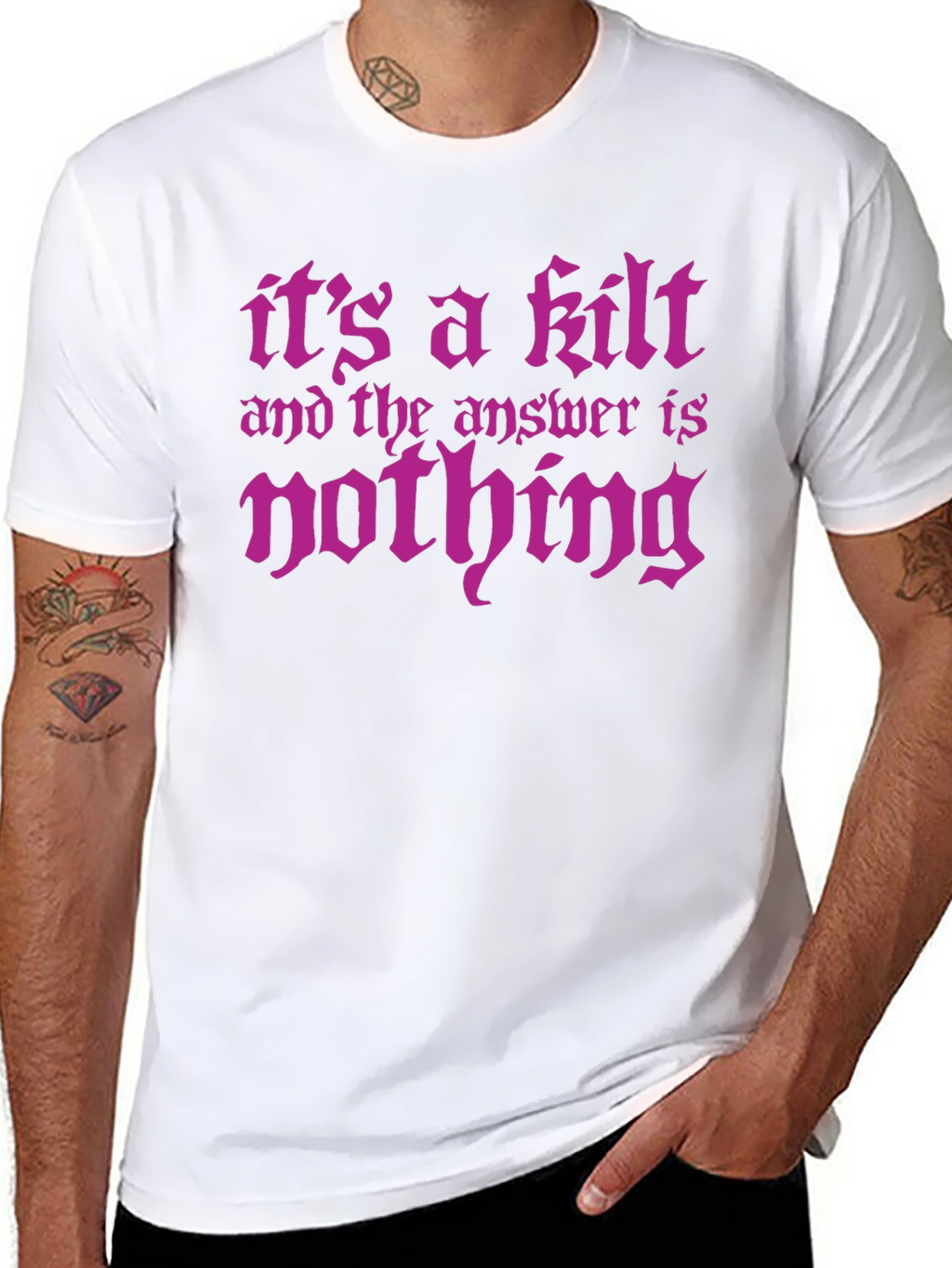 Its a Kilt - Funny Graphic Tee