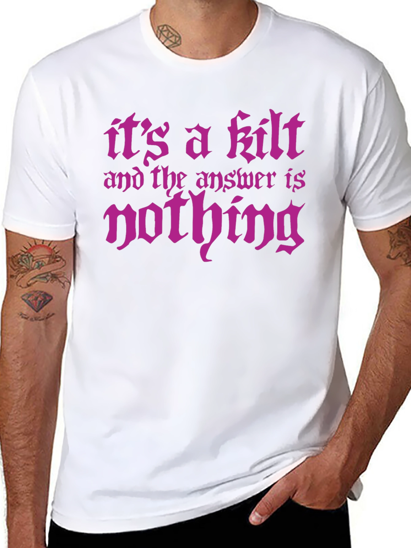 Its a Kilt - Funny Graphic Tee