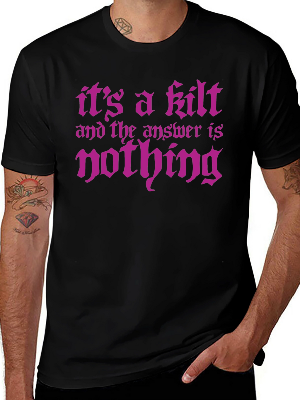 Its a Kilt - Funny Graphic Tee