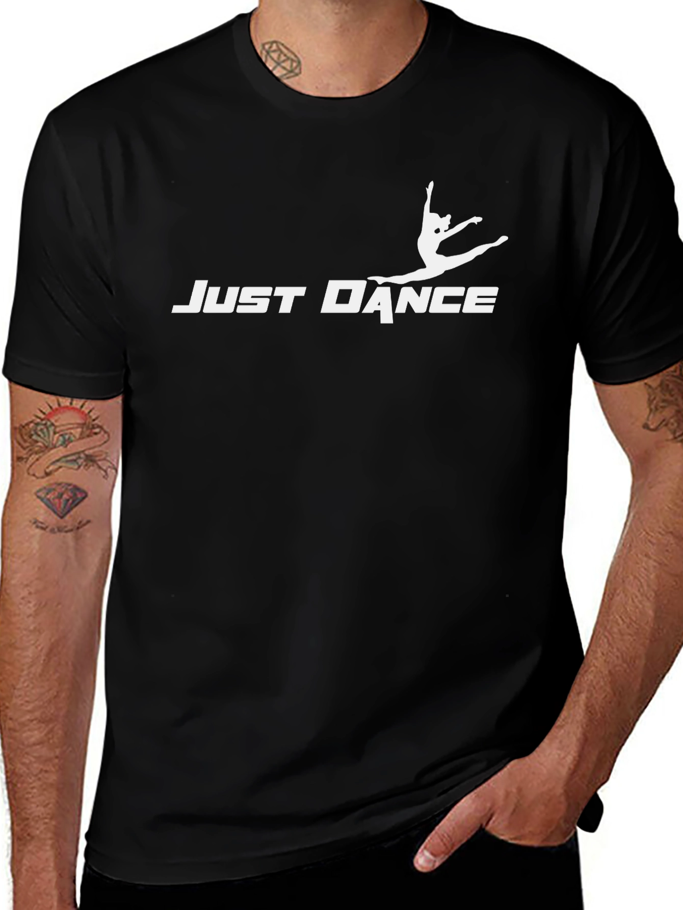 Just Dance Graphic Tee - Black