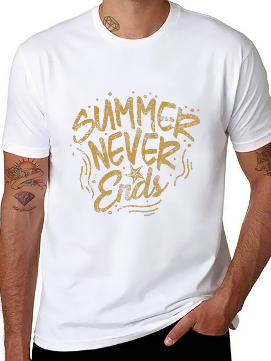 Summer Never Ends Graphic T-Shirt