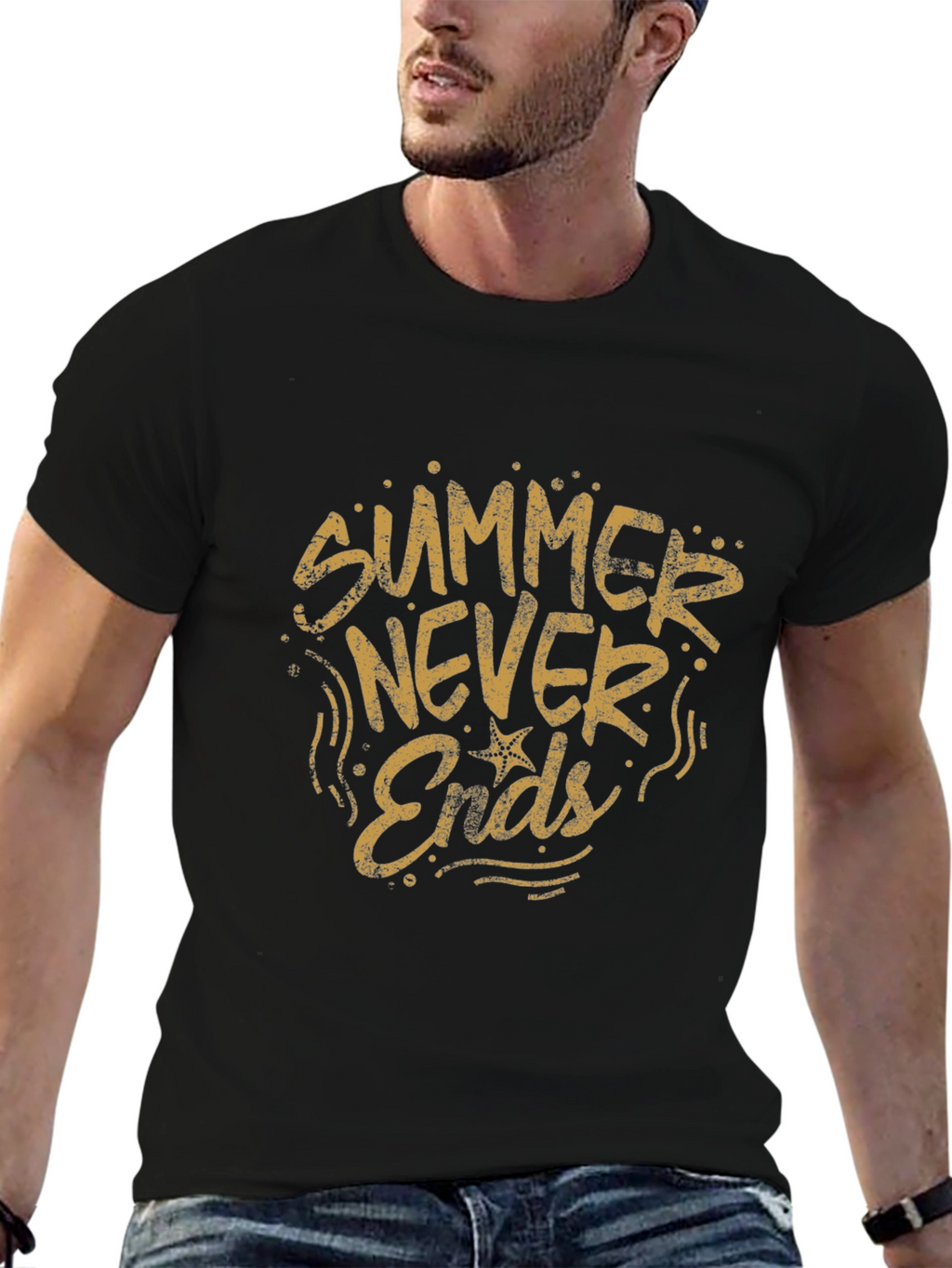 Summer Never Ends Graphic T-Shirt