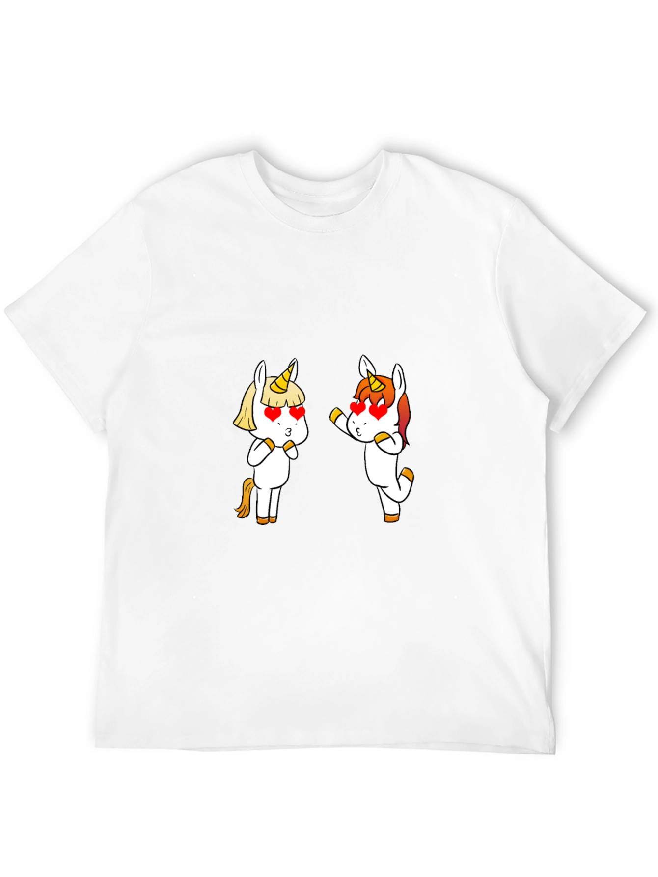 Unicorn Love T-Shirt - Cute Valentines Day Tee
