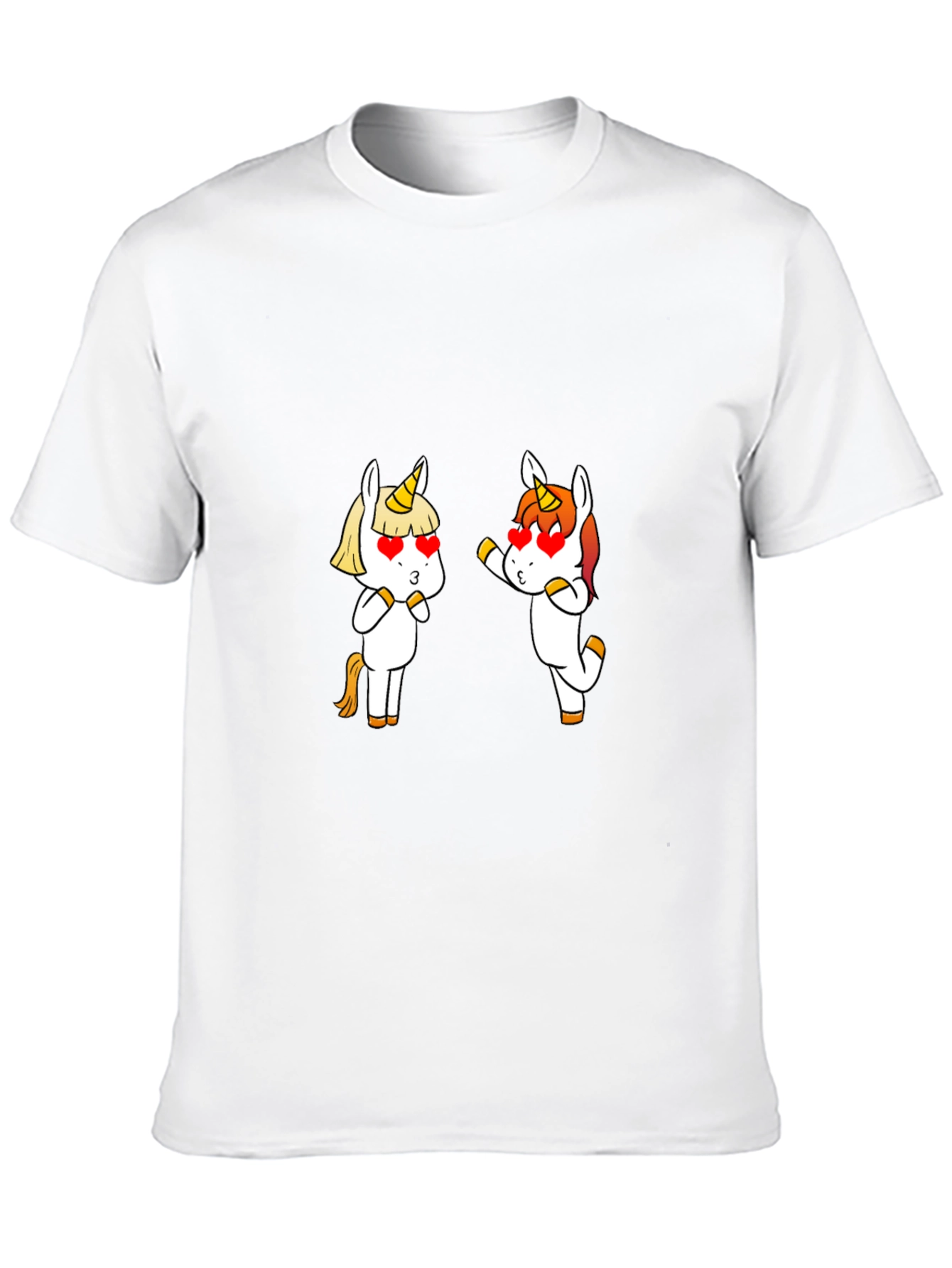 Unicorn Love T-Shirt - Cute Valentines Day Tee