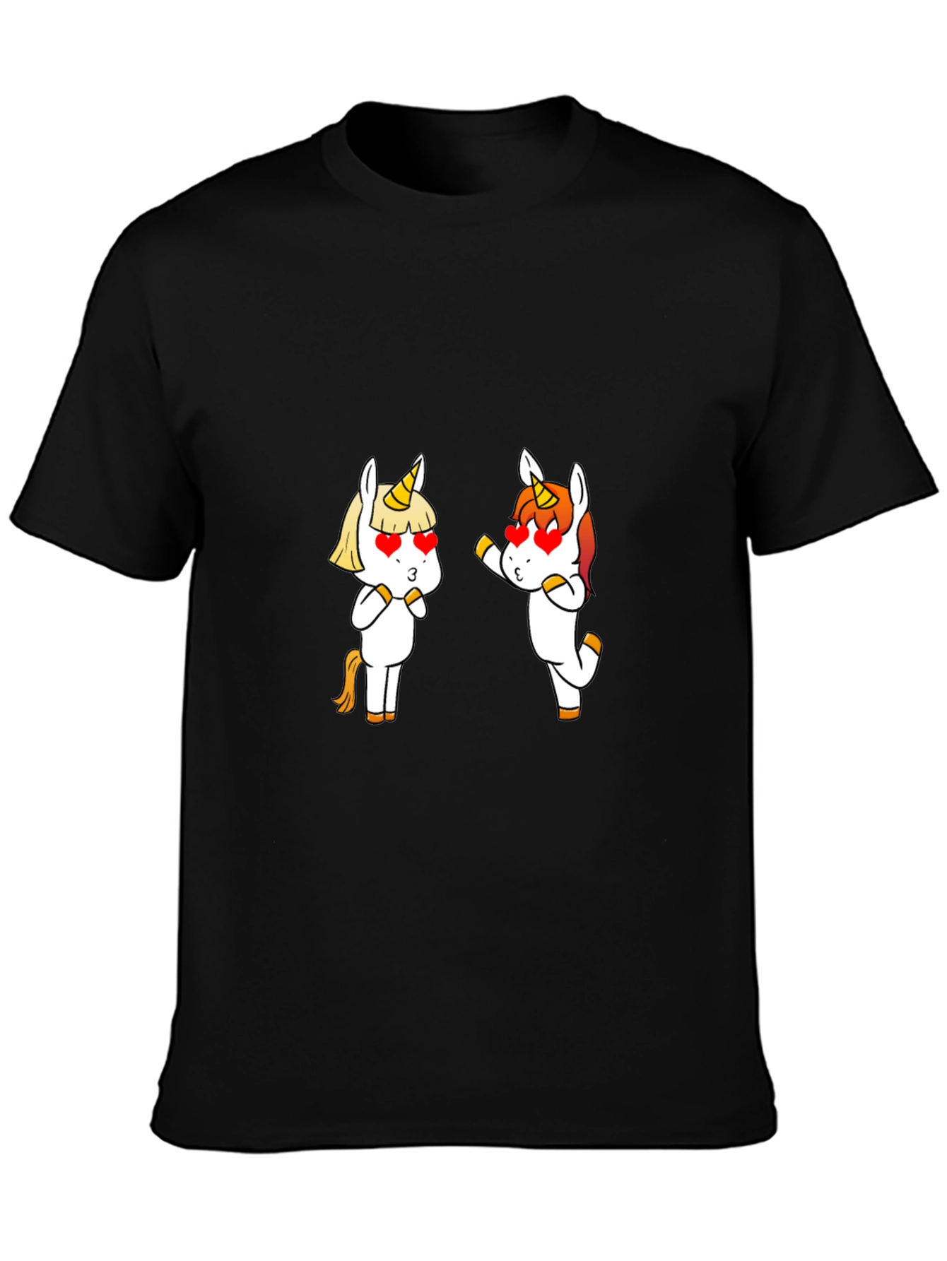 Unicorn Love T-Shirt - Cute Valentines Day Tee