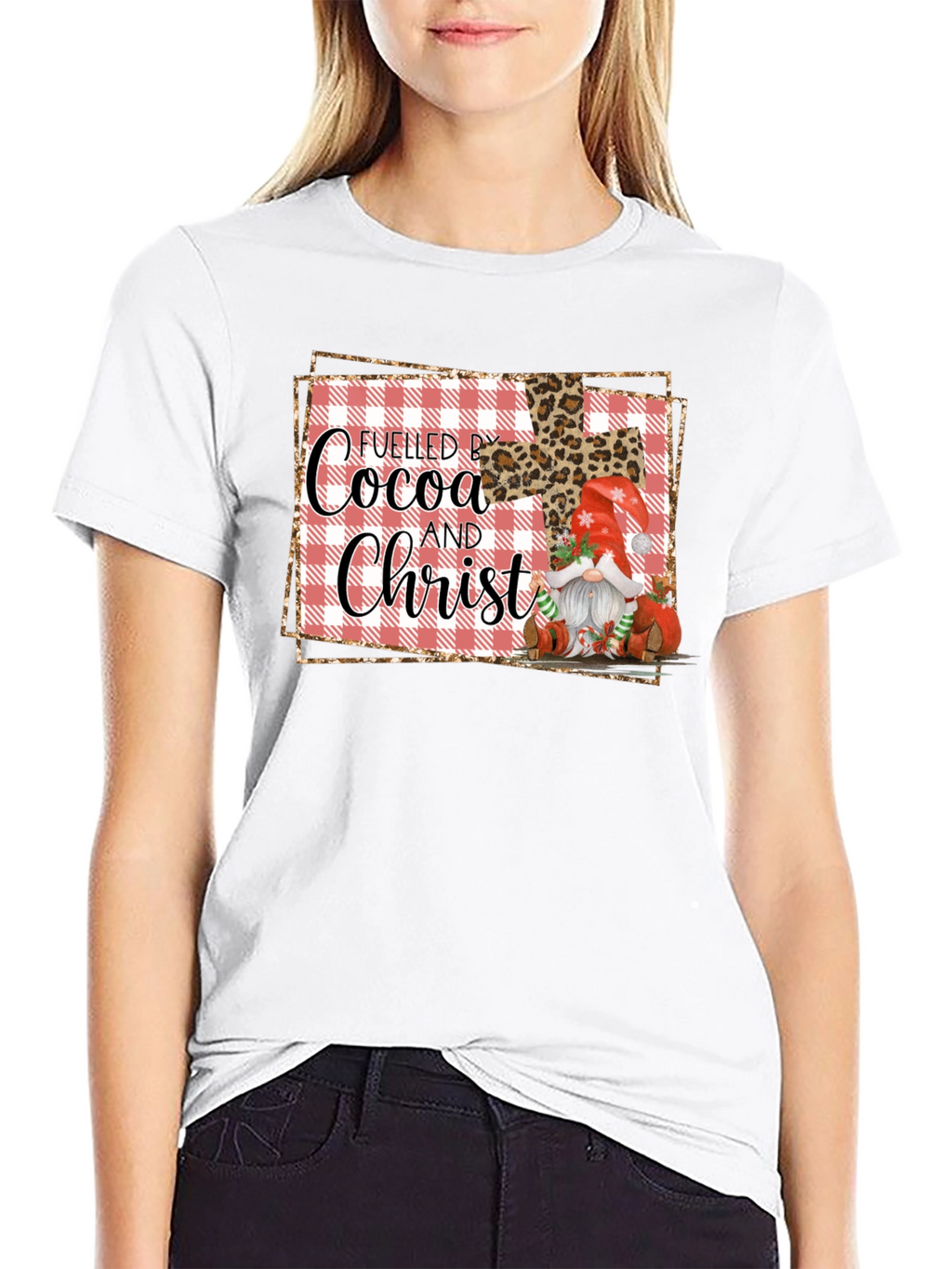 Cocoa and Christ Graphic Tee