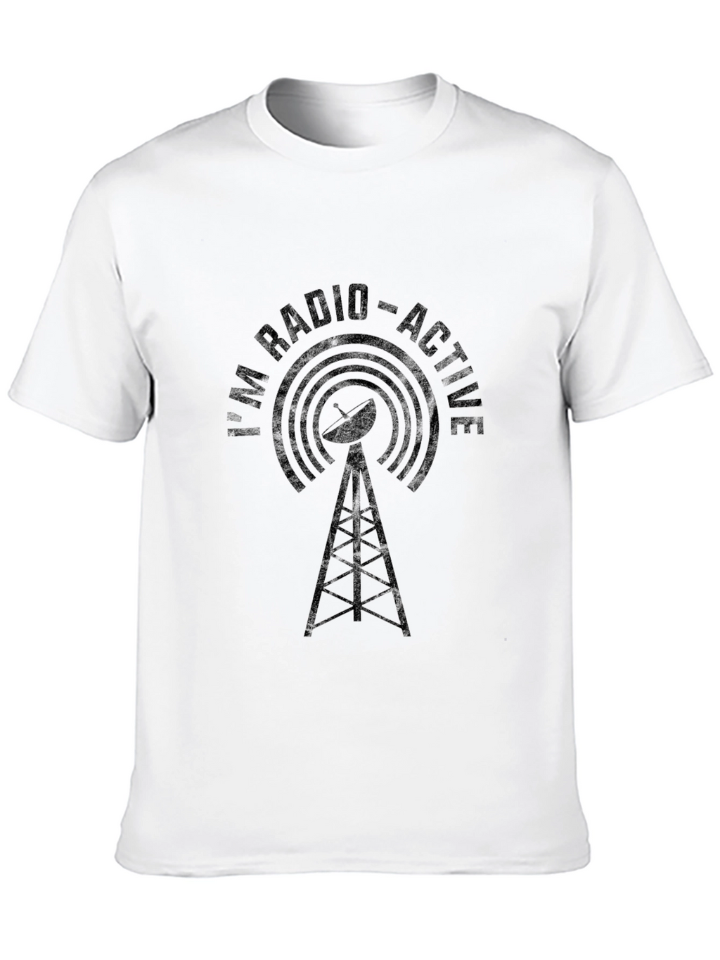 Radio-Active Graphic T-Shirt - Novelty Tee