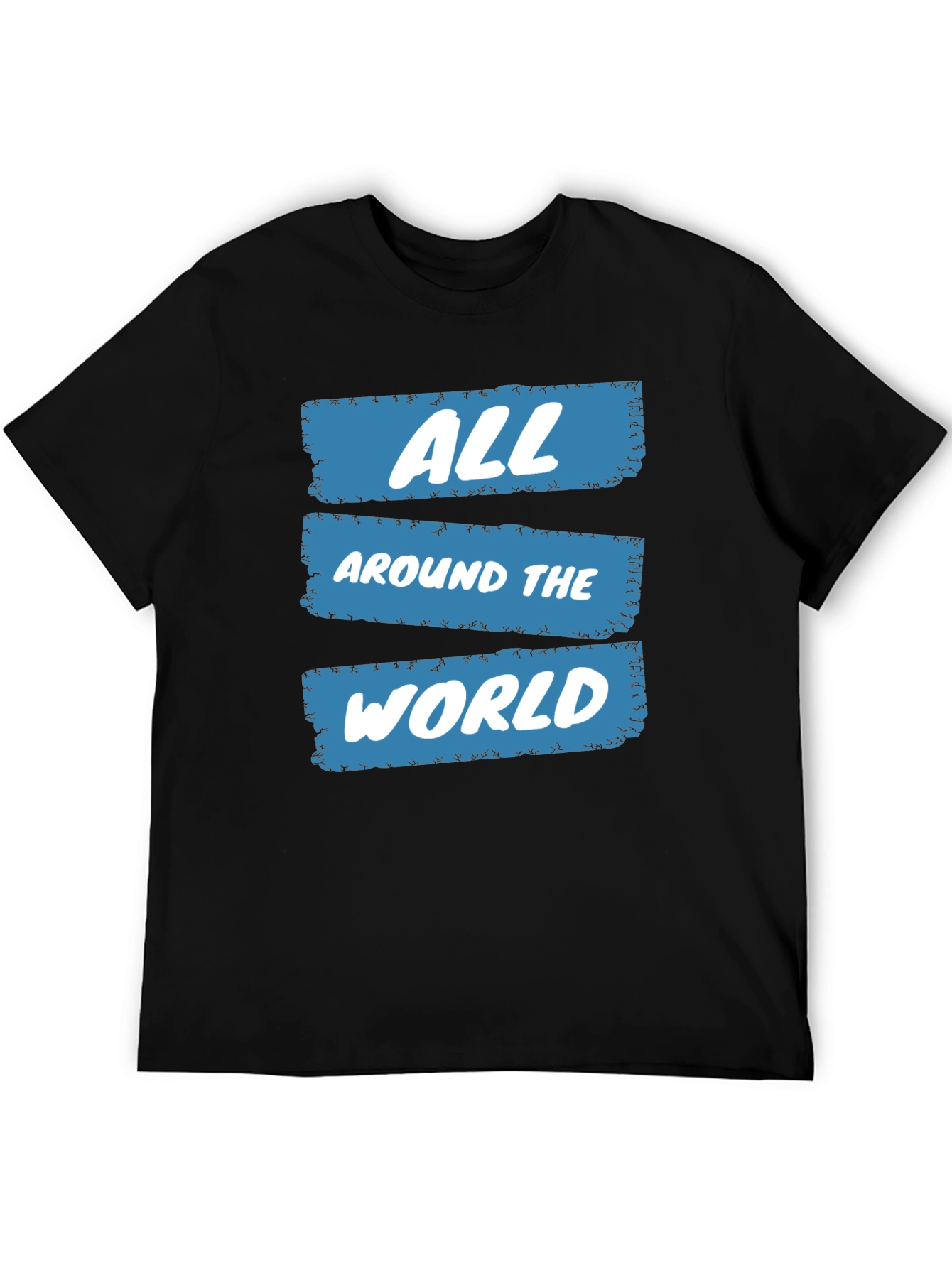 All Around The World Graphic Tee - Trendy Casual Wear