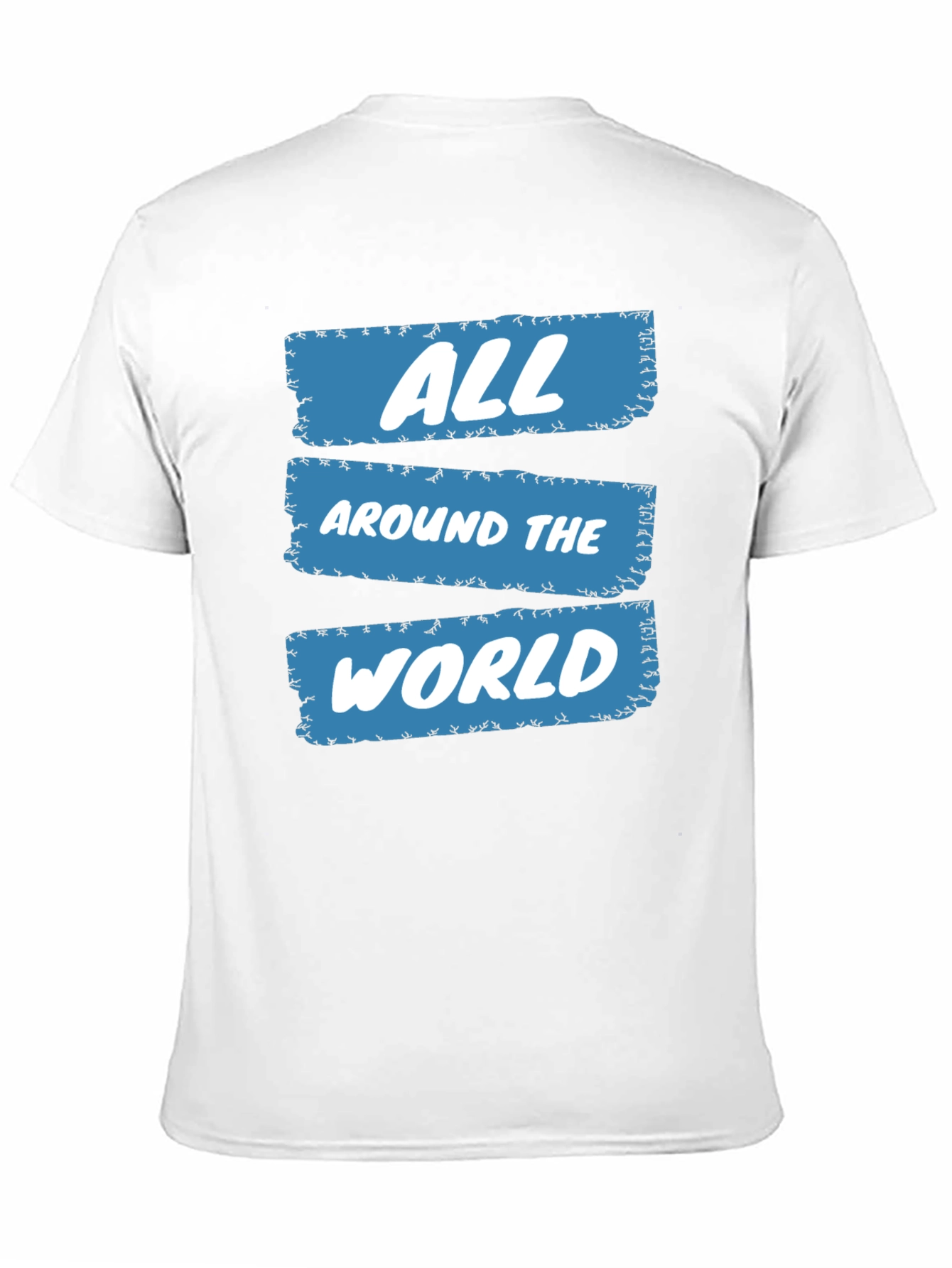All Around The World Graphic Tee - Trendy Casual Wear