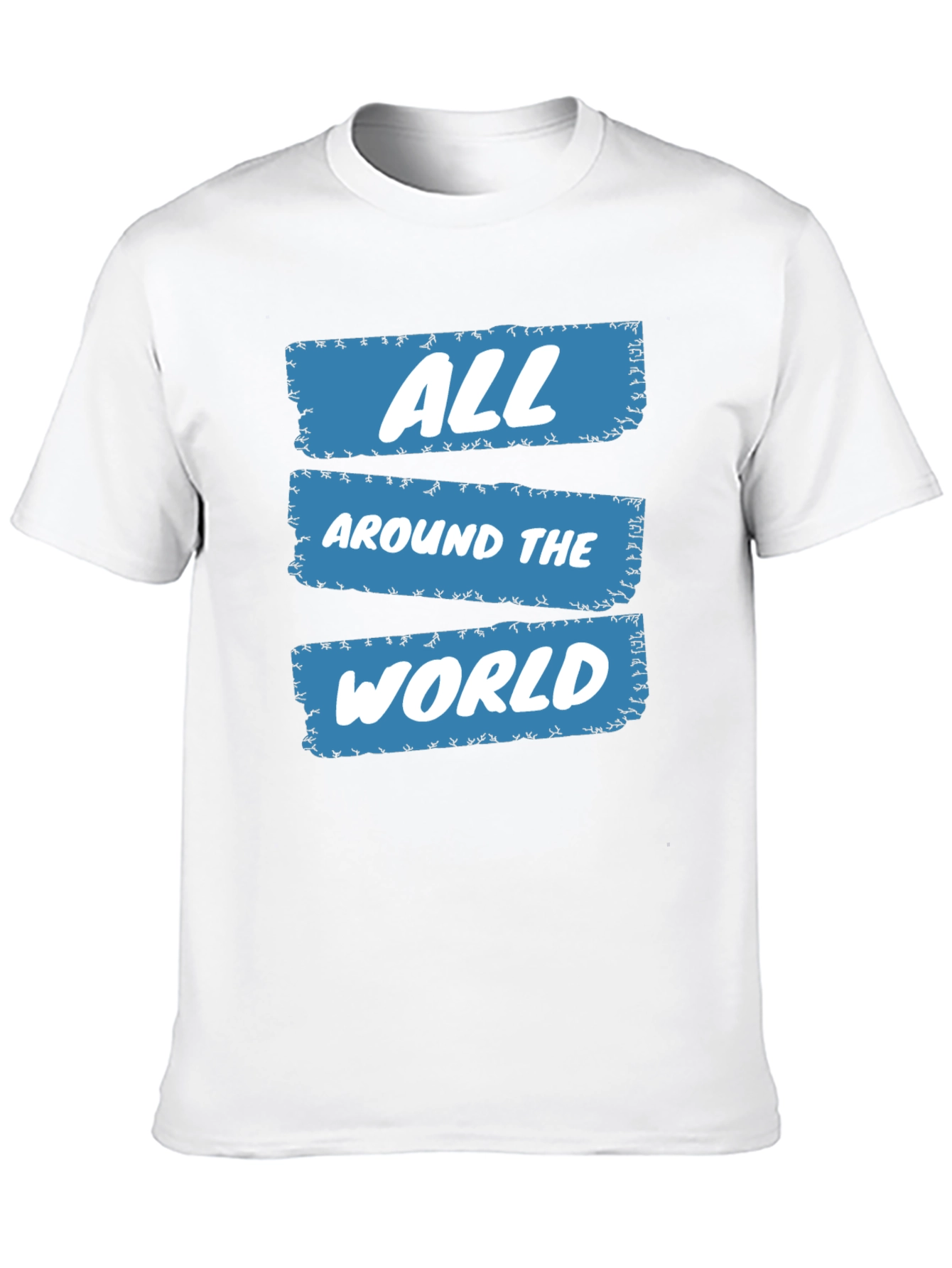All Around The World Graphic Tee - Trendy Casual Wear